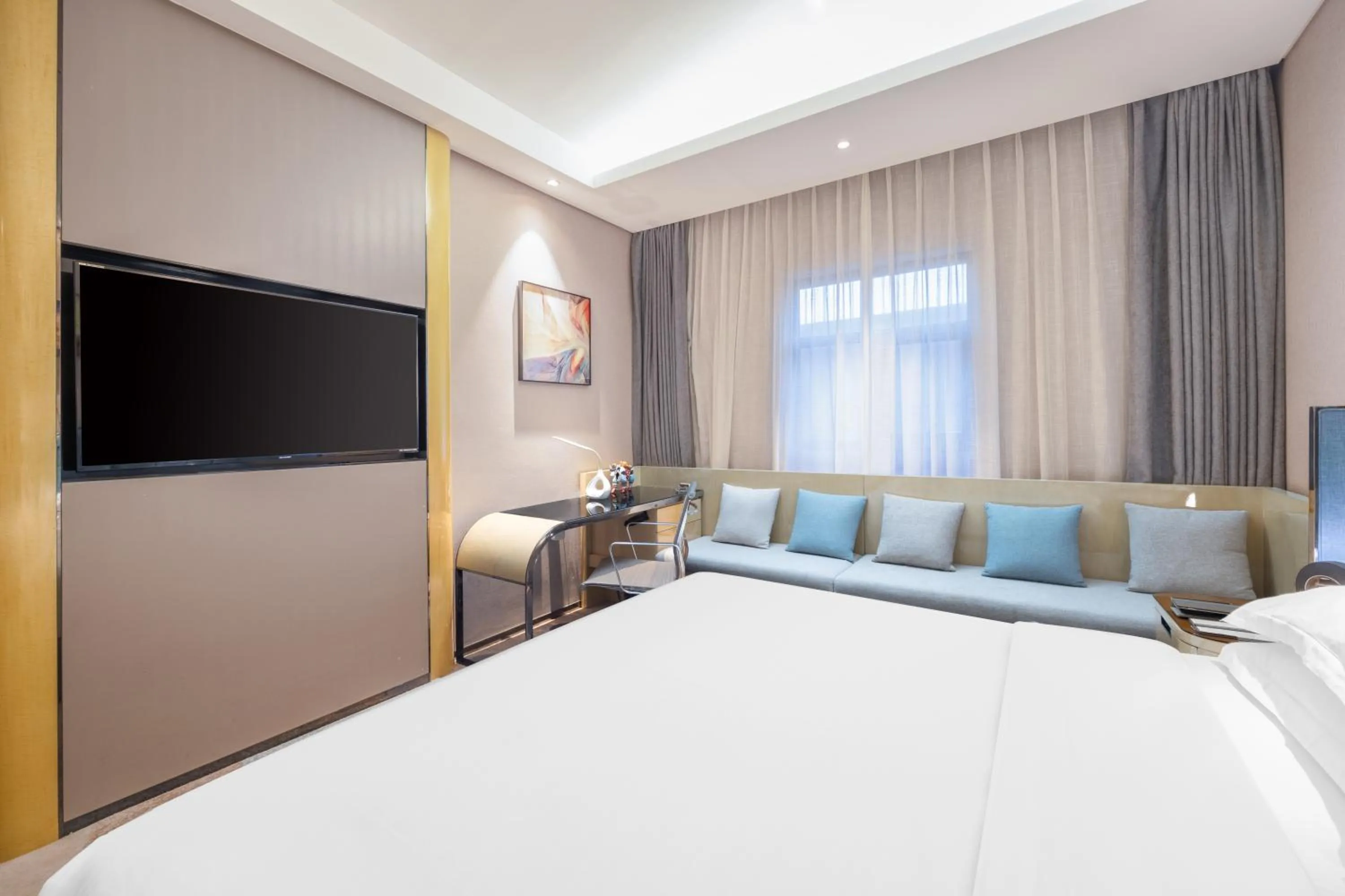 Bedroom, Bed in Courtyard by Marriott Nanchang
