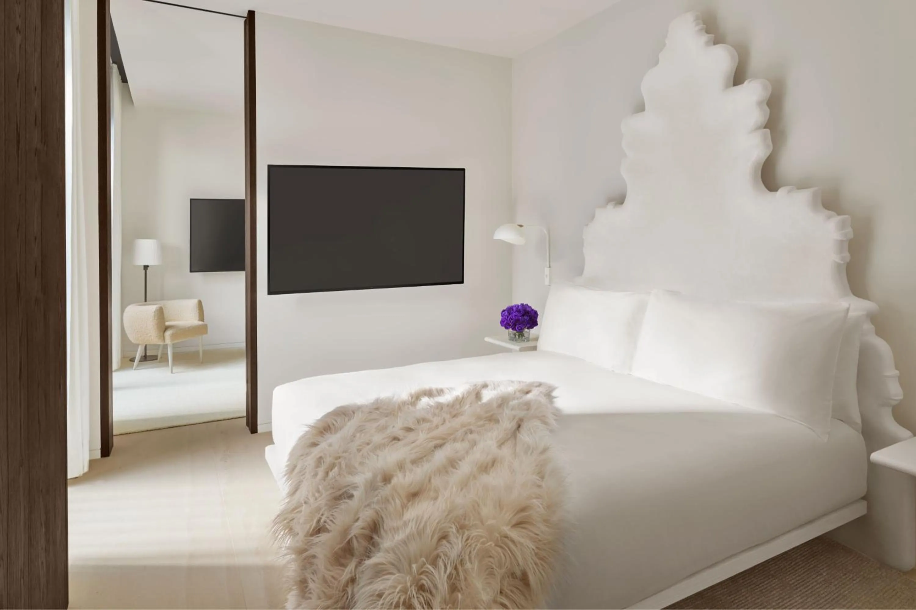 Bedroom, Bed in The Madrid EDITION