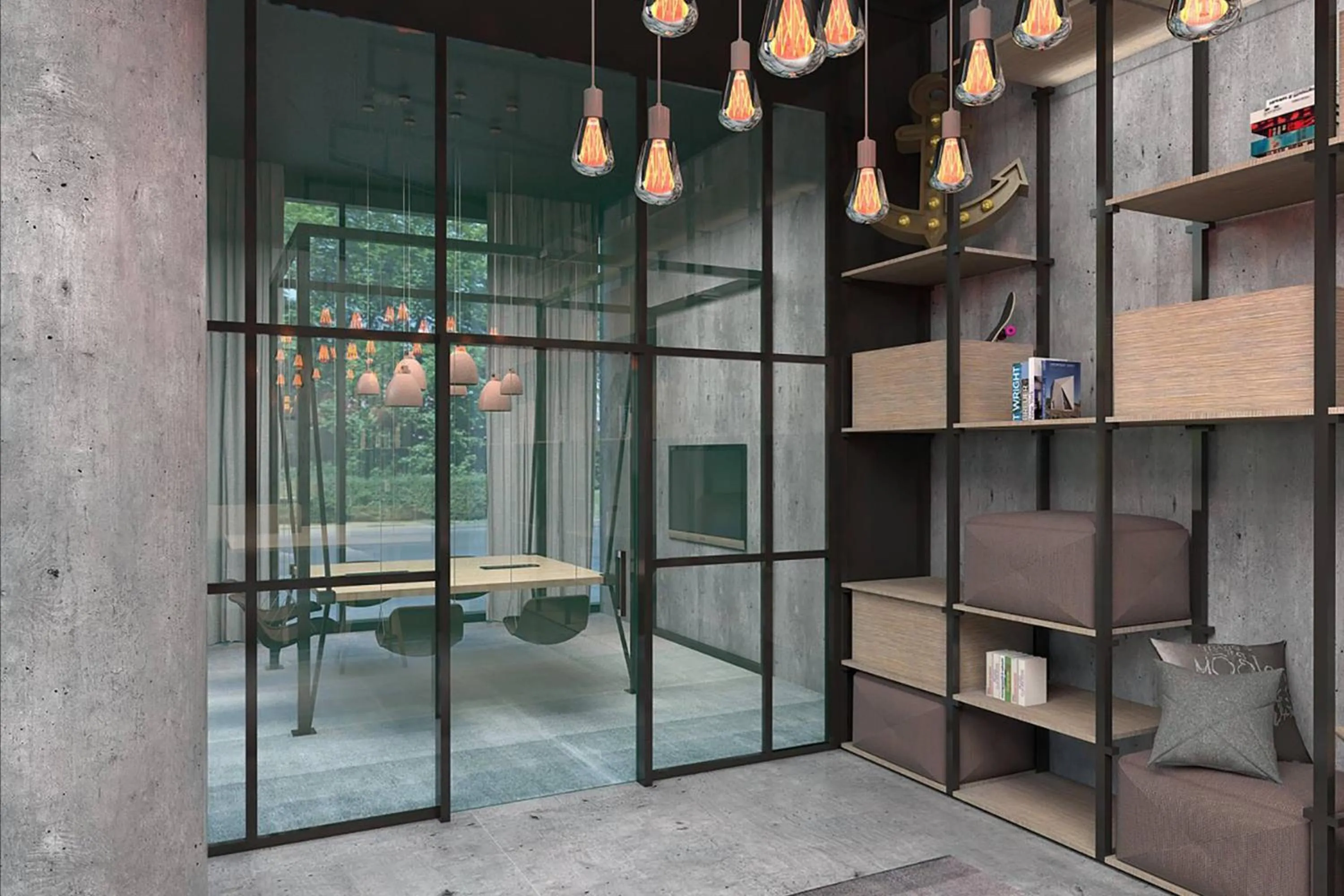 Meeting/conference room in Moxy Szczecin City