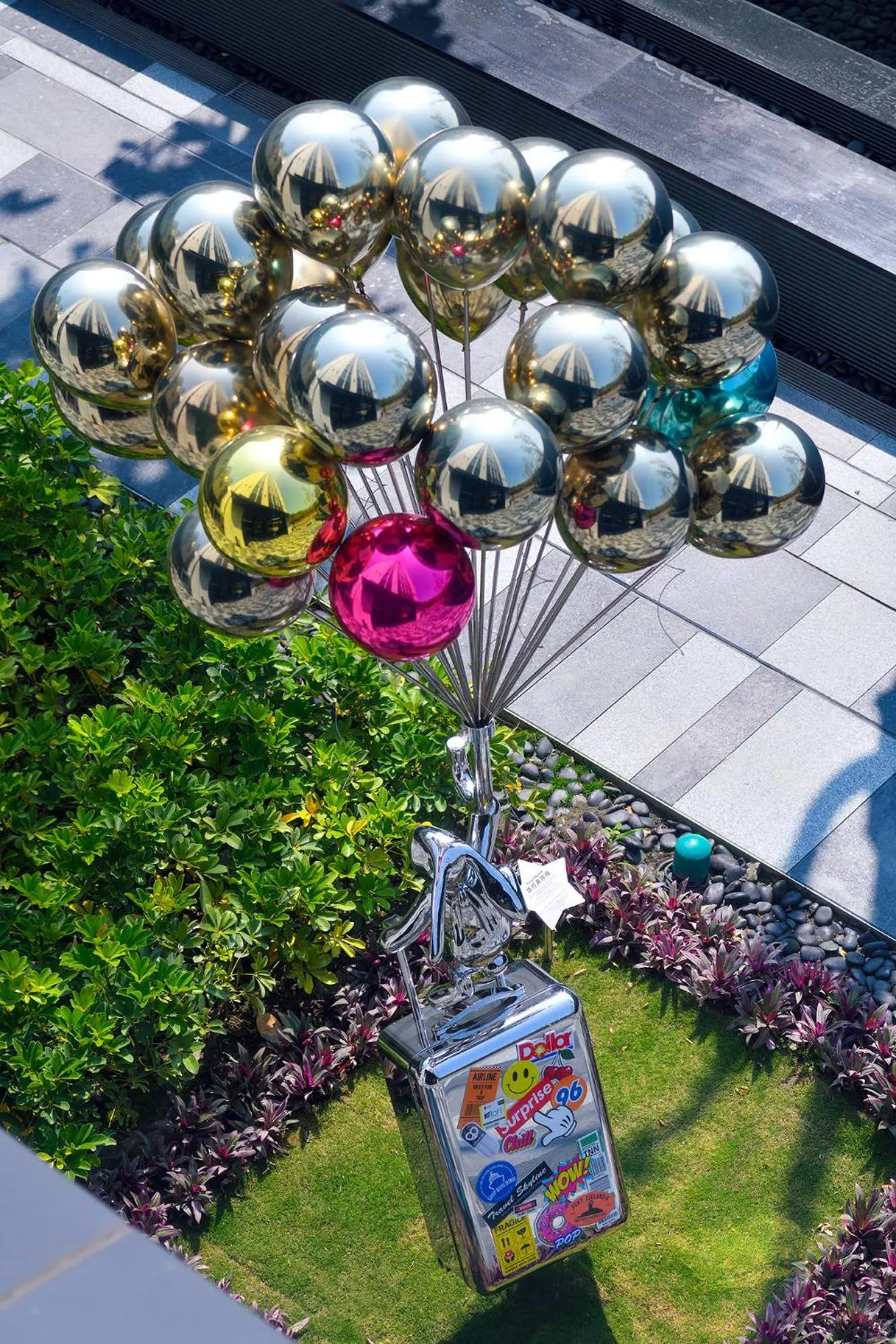 Garden view in Aloft Tainan Anping