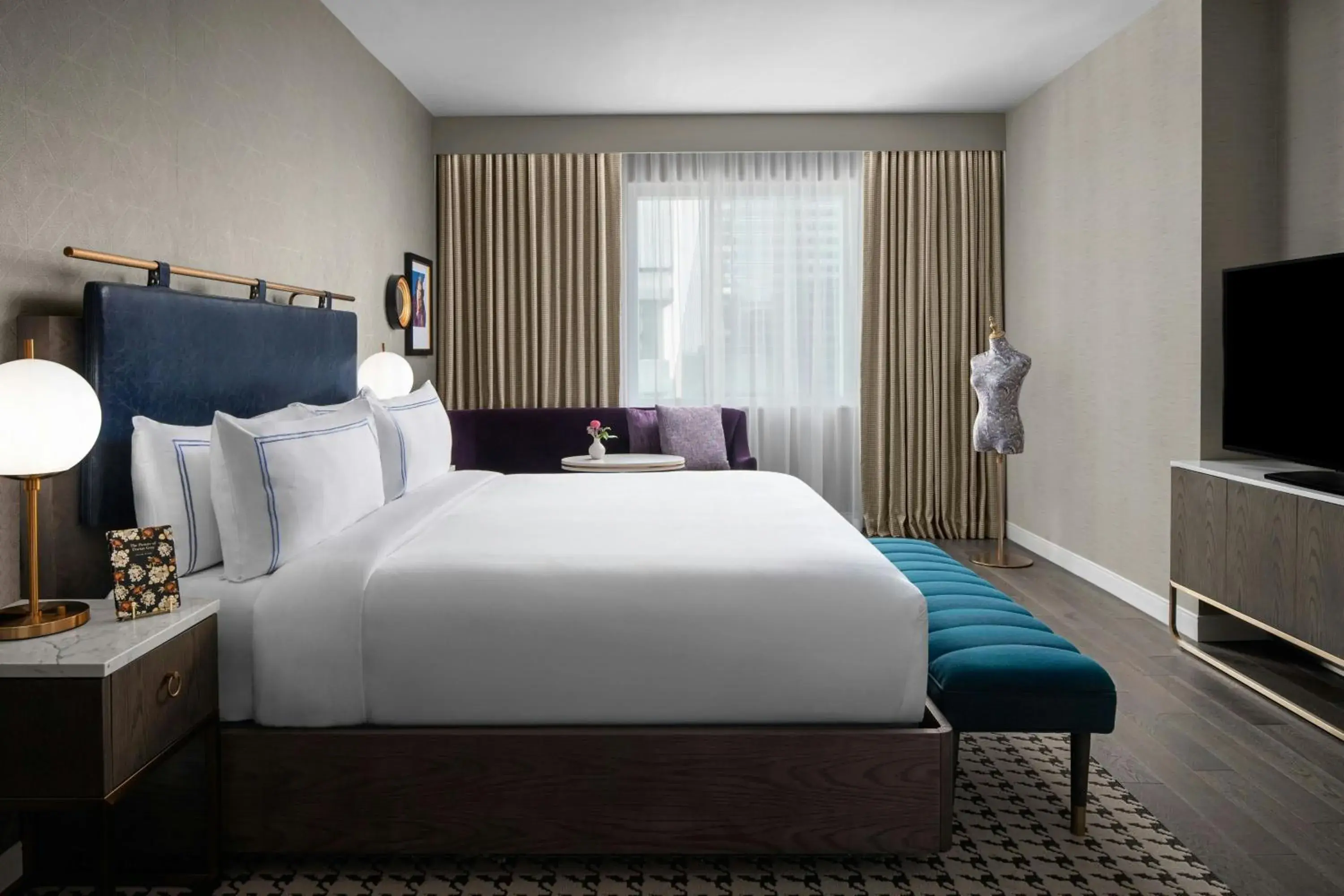 Bedroom, Bed in The Dorian, Autograph Collection Bedroom, Bed in The Dorian, Autograph Collection