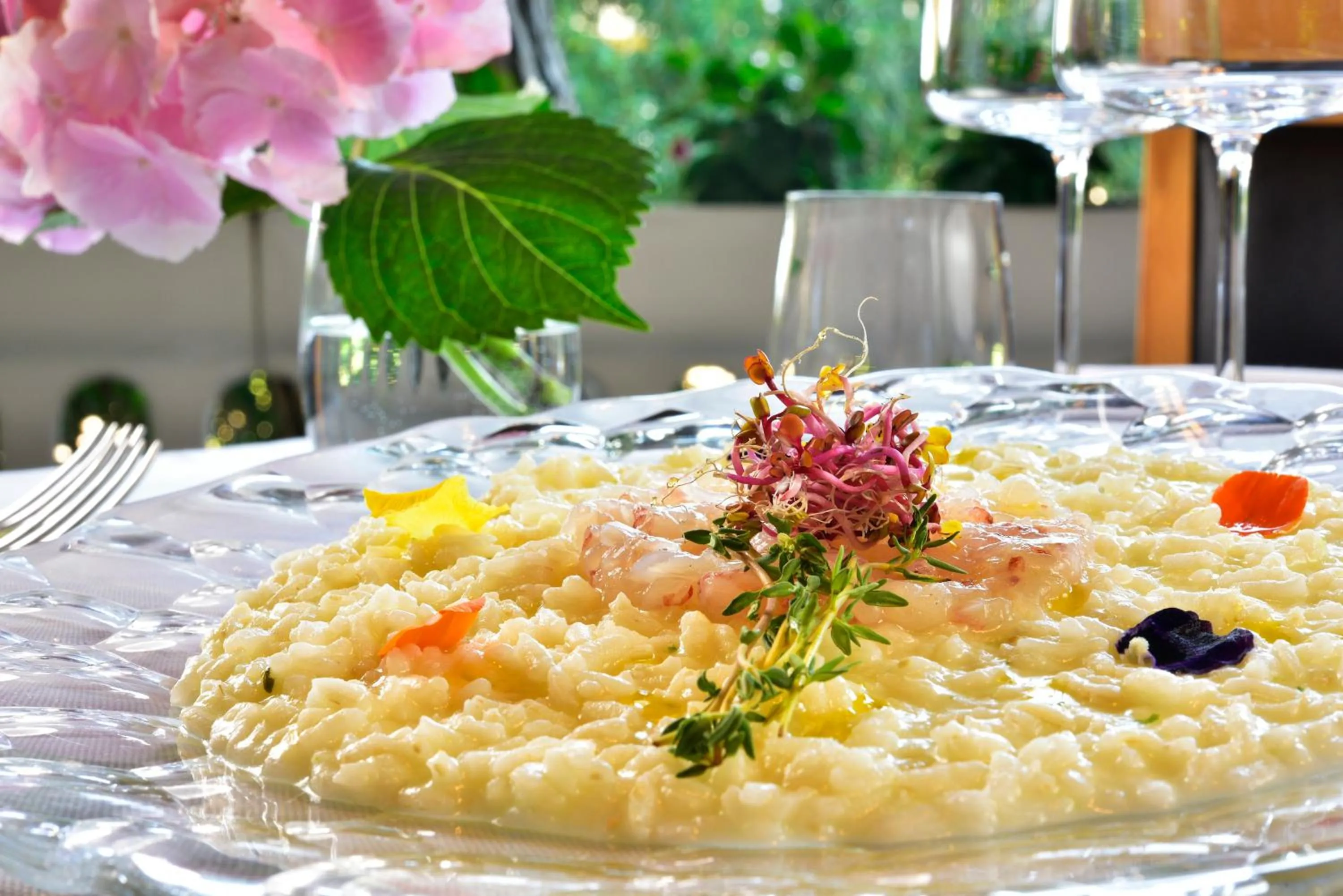 Restaurant/places to eat in Park Hotel Marinetta - Beach & Spa