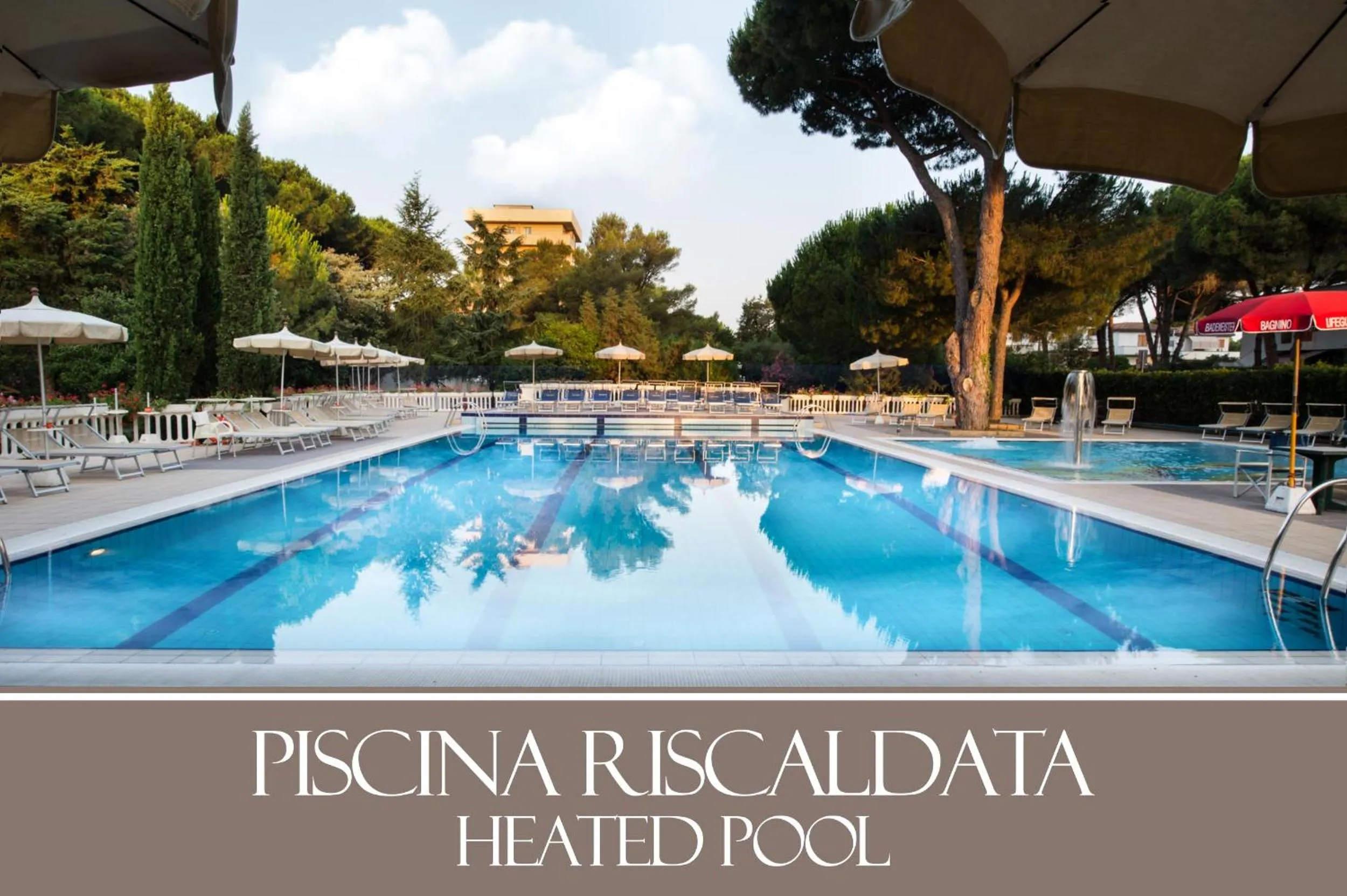 Swimming pool in Park Hotel Marinetta - Beach & Spa