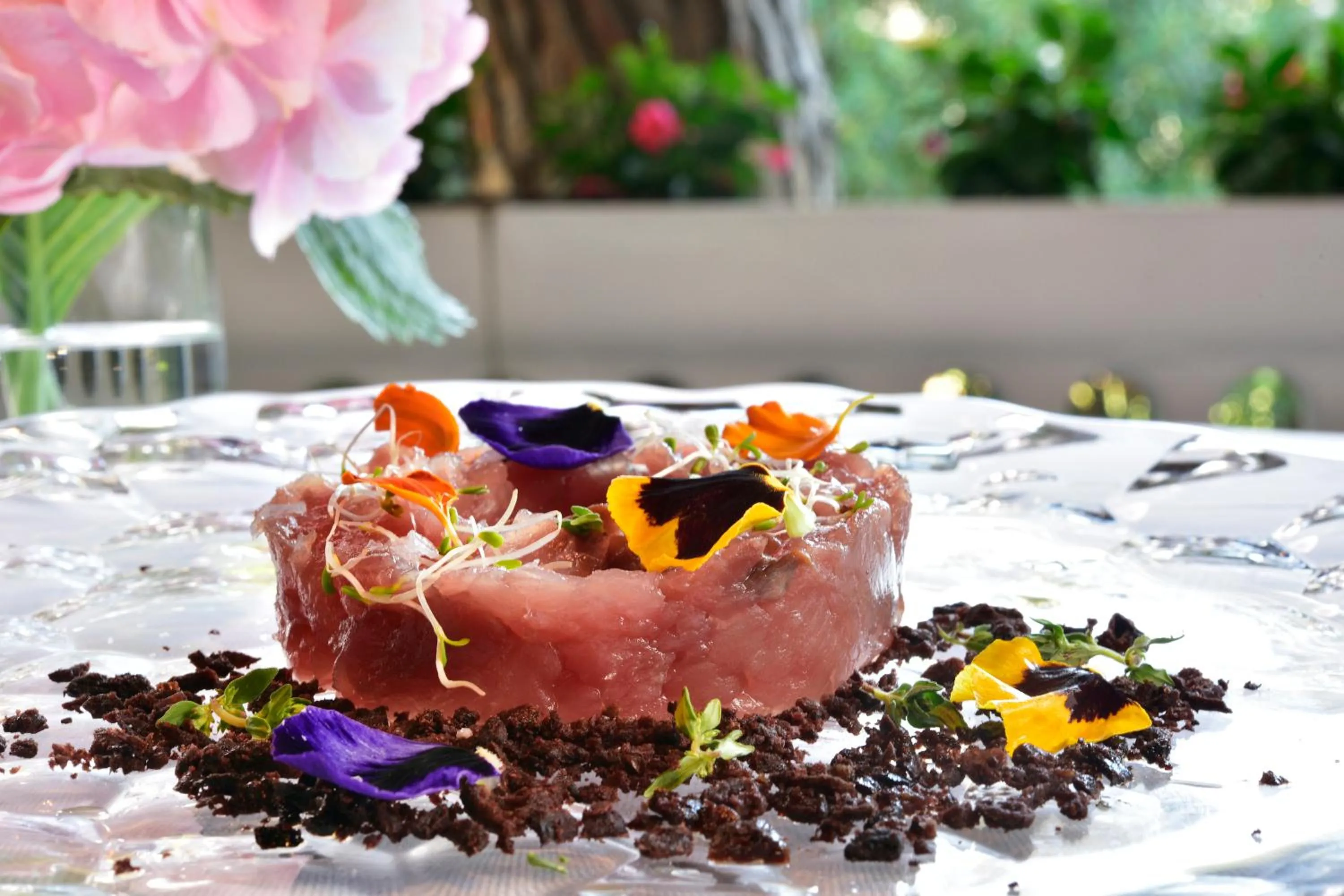 Restaurant/places to eat in Park Hotel Marinetta - Beach & Spa