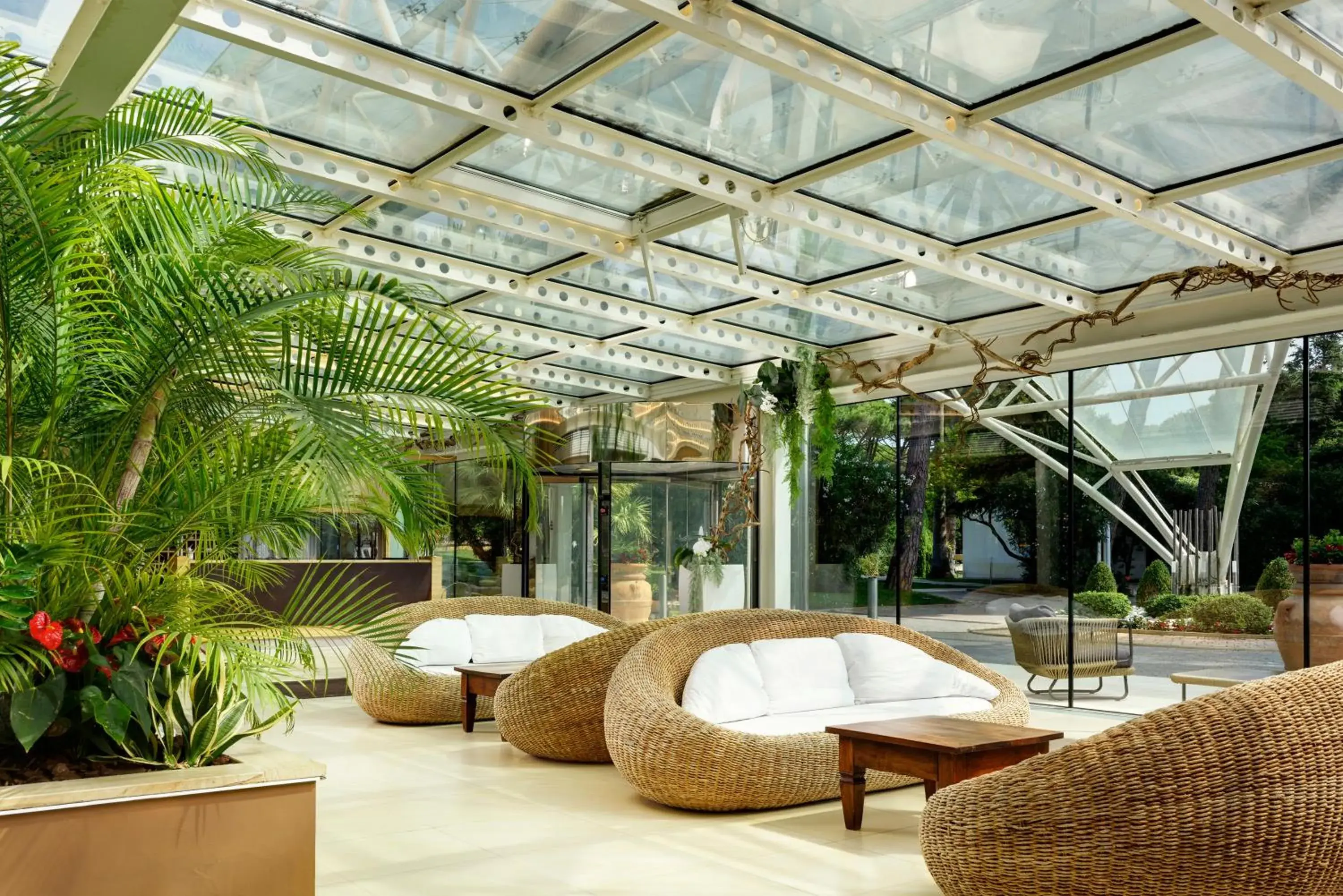 Lobby or reception in Park Hotel Marinetta - Beach & Spa Lobby or reception in Park Hotel Marinetta - Beach & Spa