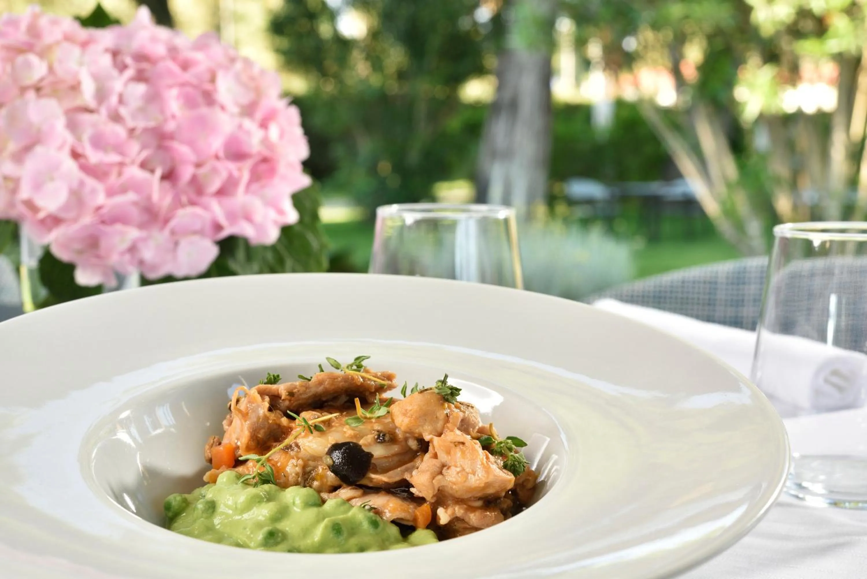 Restaurant/places to eat in Park Hotel Marinetta - Beach & Spa