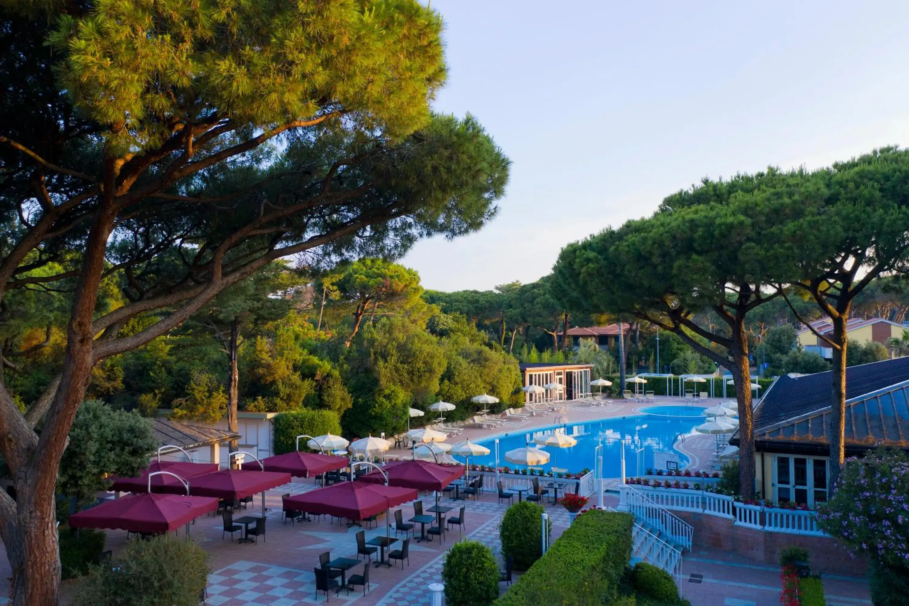 Swimming pool in Park Hotel Marinetta - Beach & Spa Swimming pool in Park Hotel Marinetta - Beach & Spa