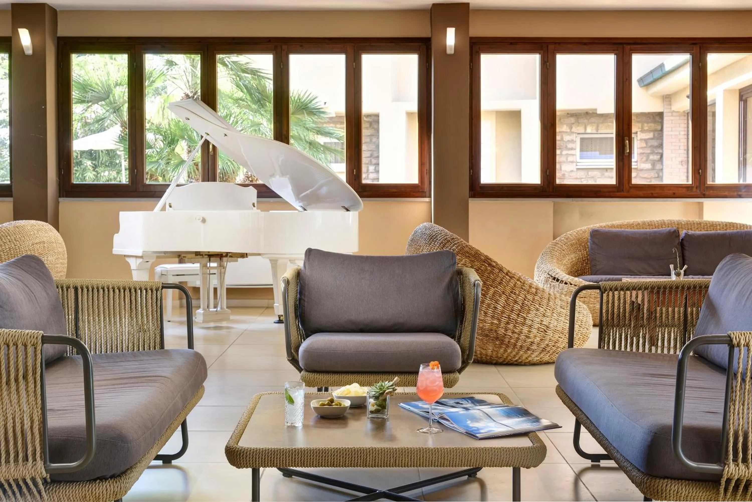 Lobby or reception in Park Hotel Marinetta - Beach & Spa