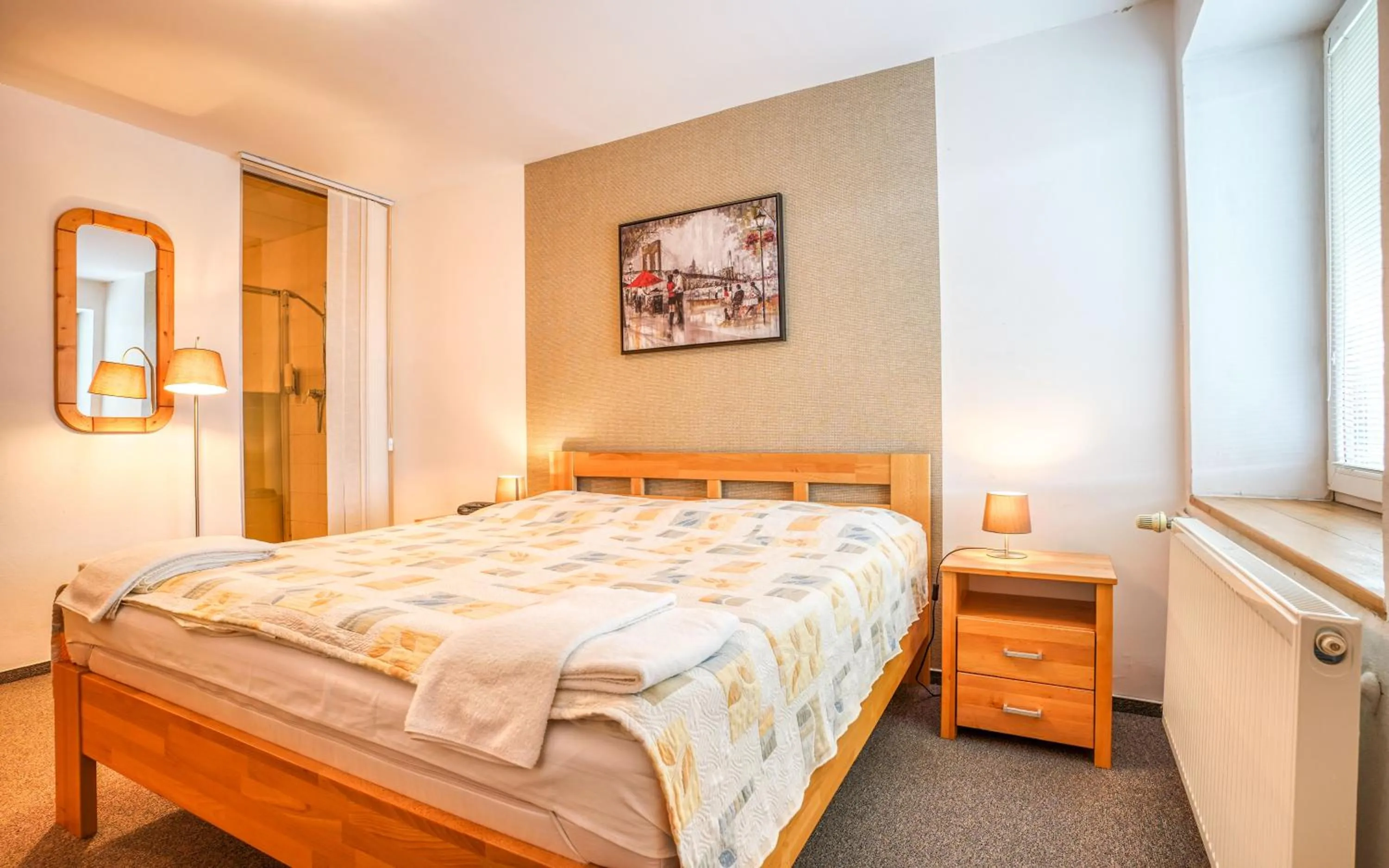 View (from property/room), Bed in Hotel Dynamic