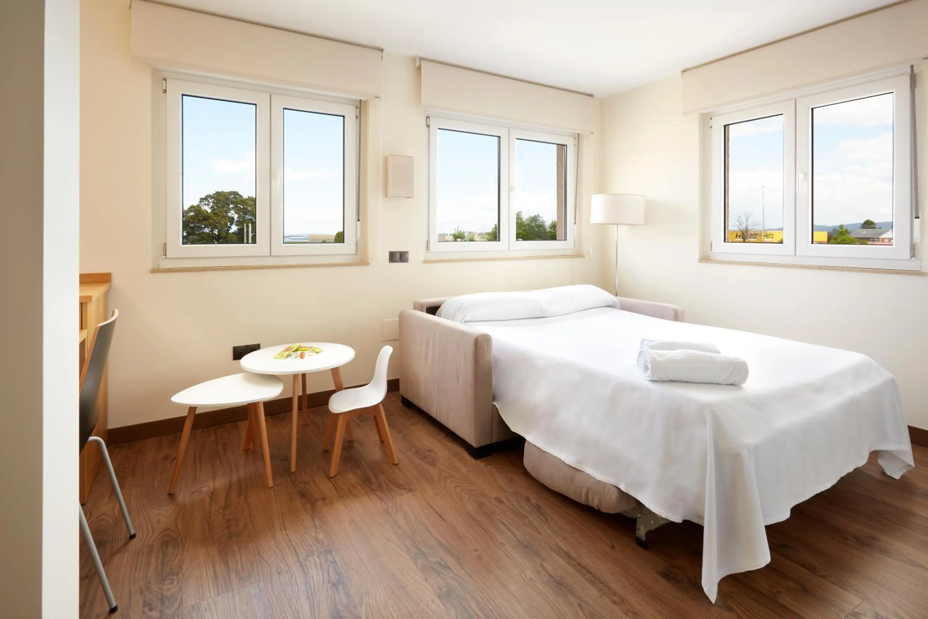 Bed in Hotel Arias Aeropuerto