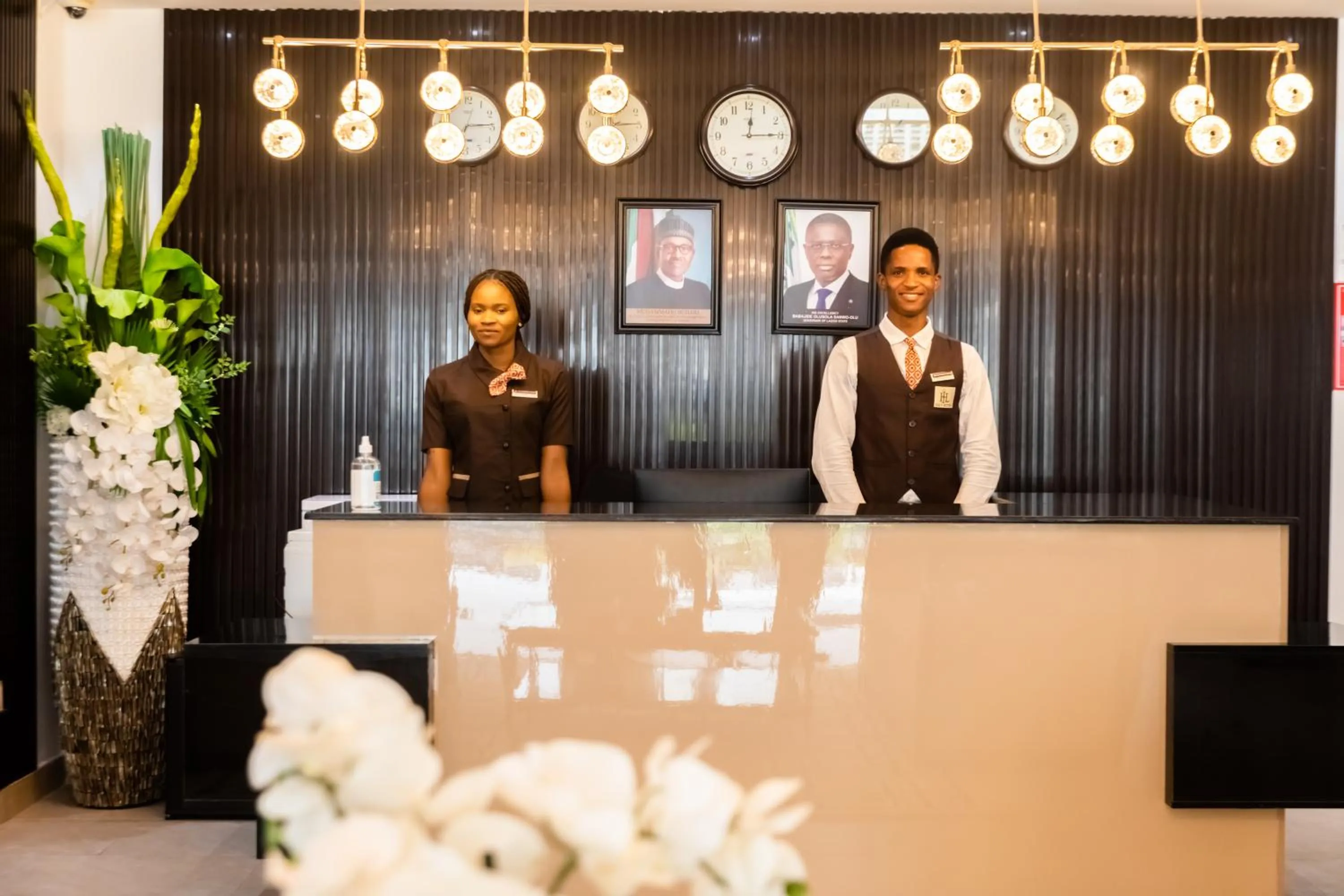 Lobby or reception in Isglo Hotels Ikoyi