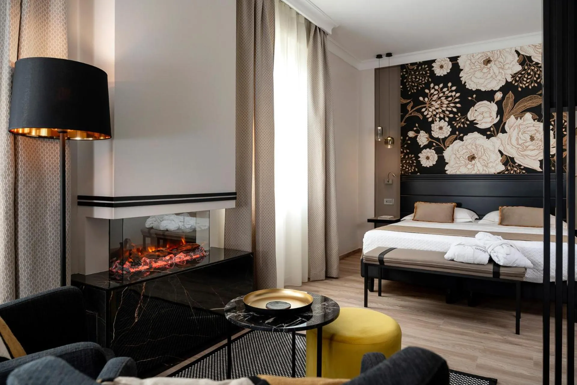 Bed in Hotel Helvetia Thermal SPA 4s