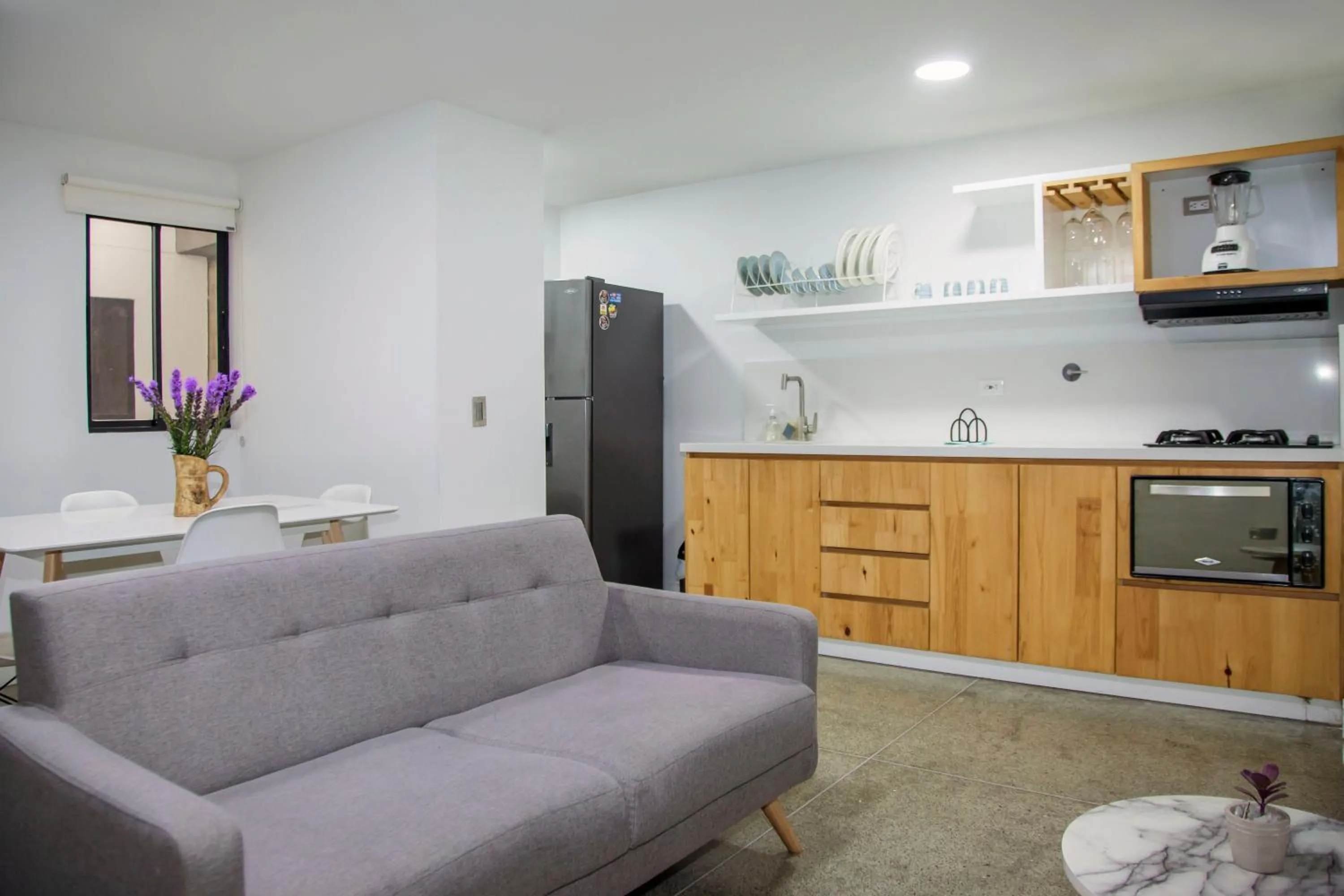 Kitchen or kitchenette in Edificio Helena