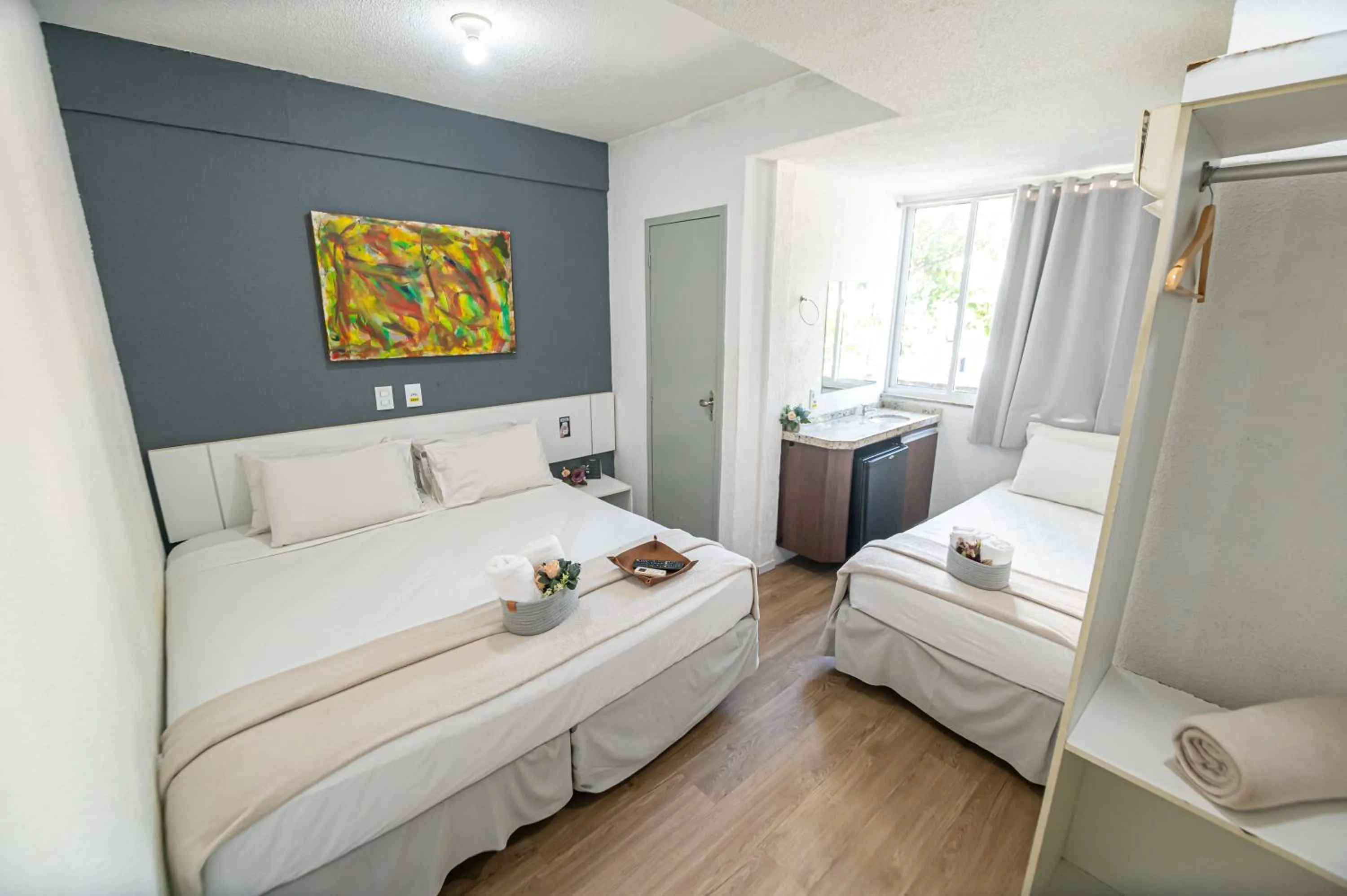 Bed in Hotel Rotorua inn Fortaleza - Beira Mar