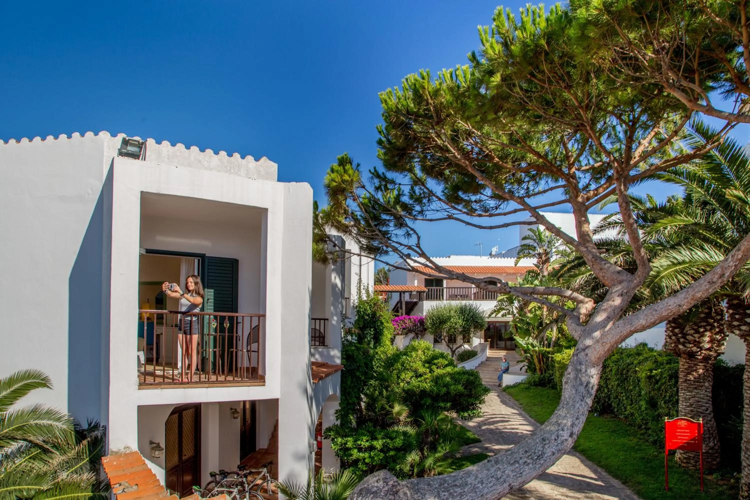 Garden in El Faro Hotel & Spa