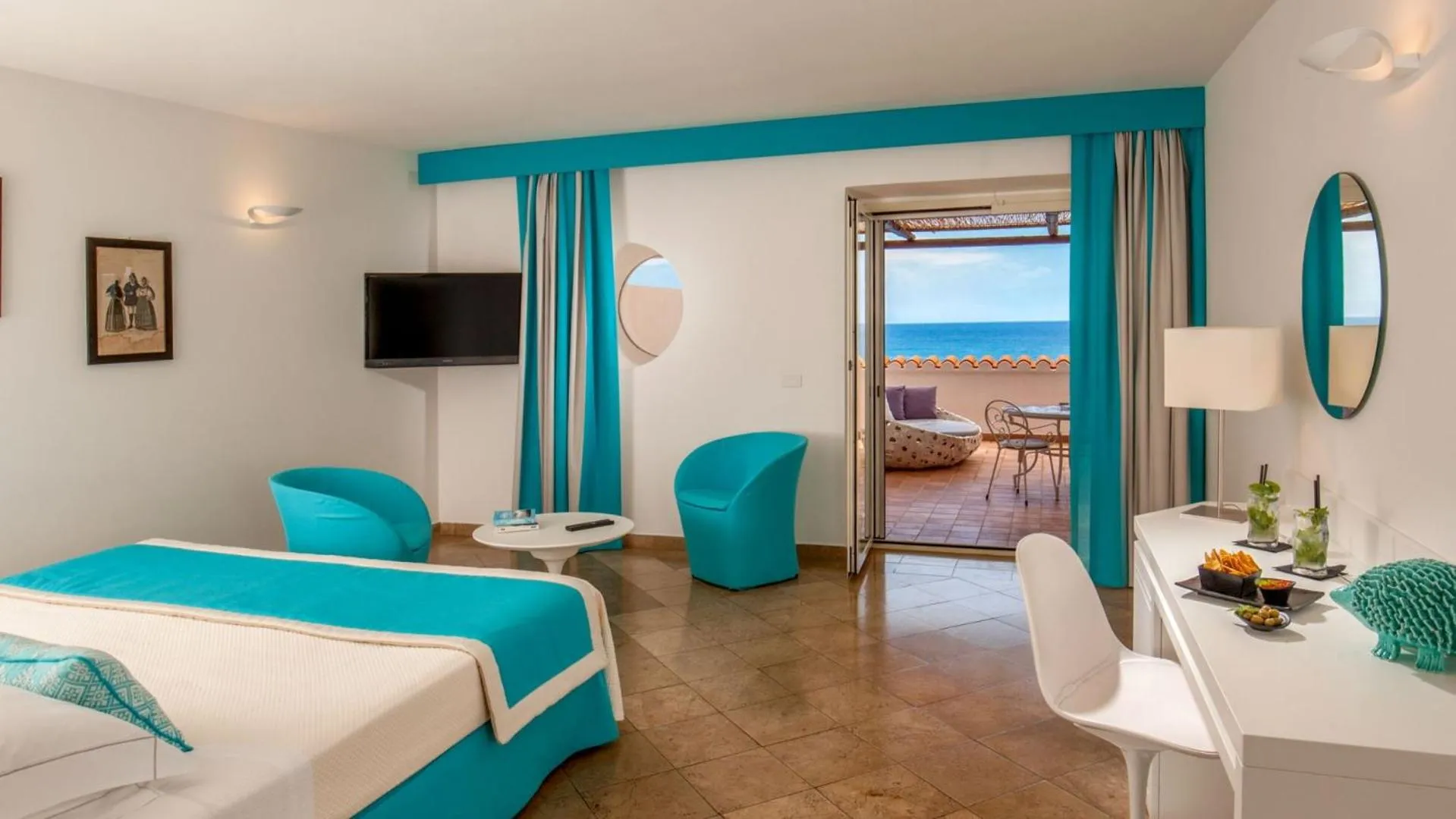 Photo of the whole room, Bed in El Faro Hotel & Spa