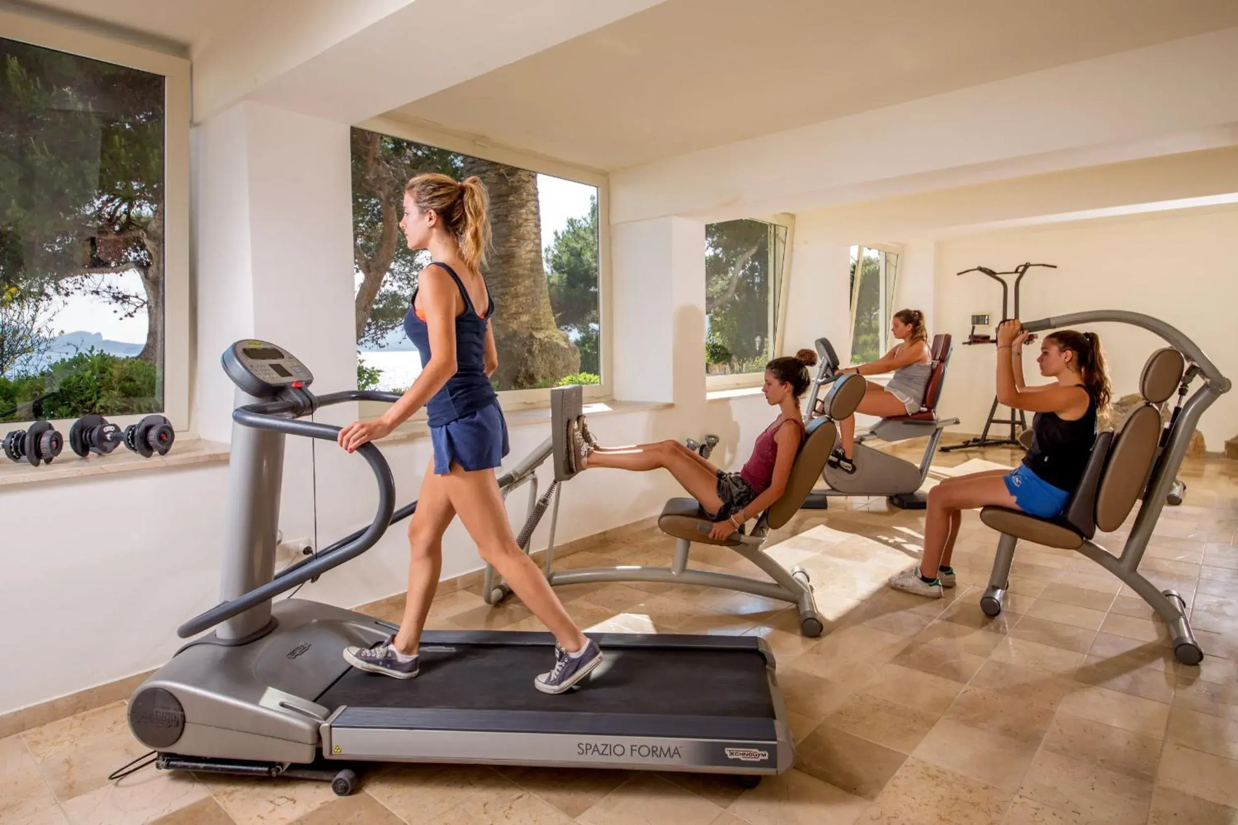 Fitness centre/facilities in El Faro Hotel & Spa Fitness centre/facilities in El Faro Hotel & Spa