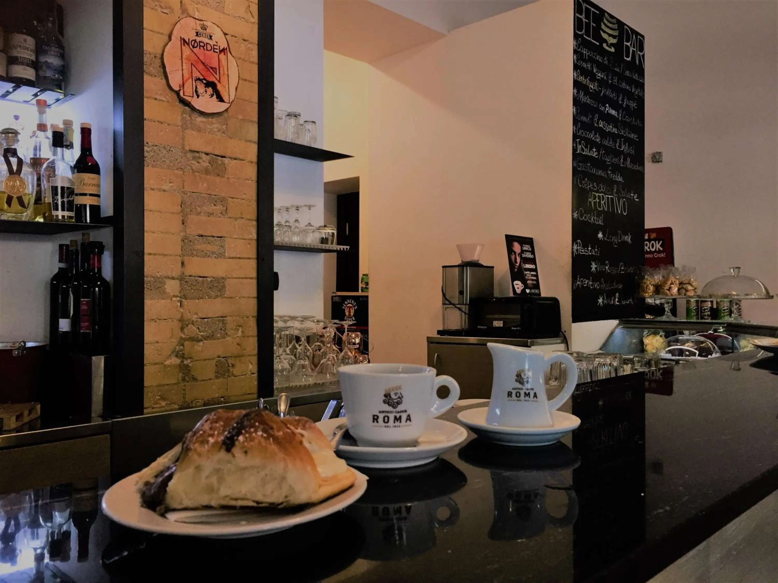 Italian breakfast in Hotel Felice