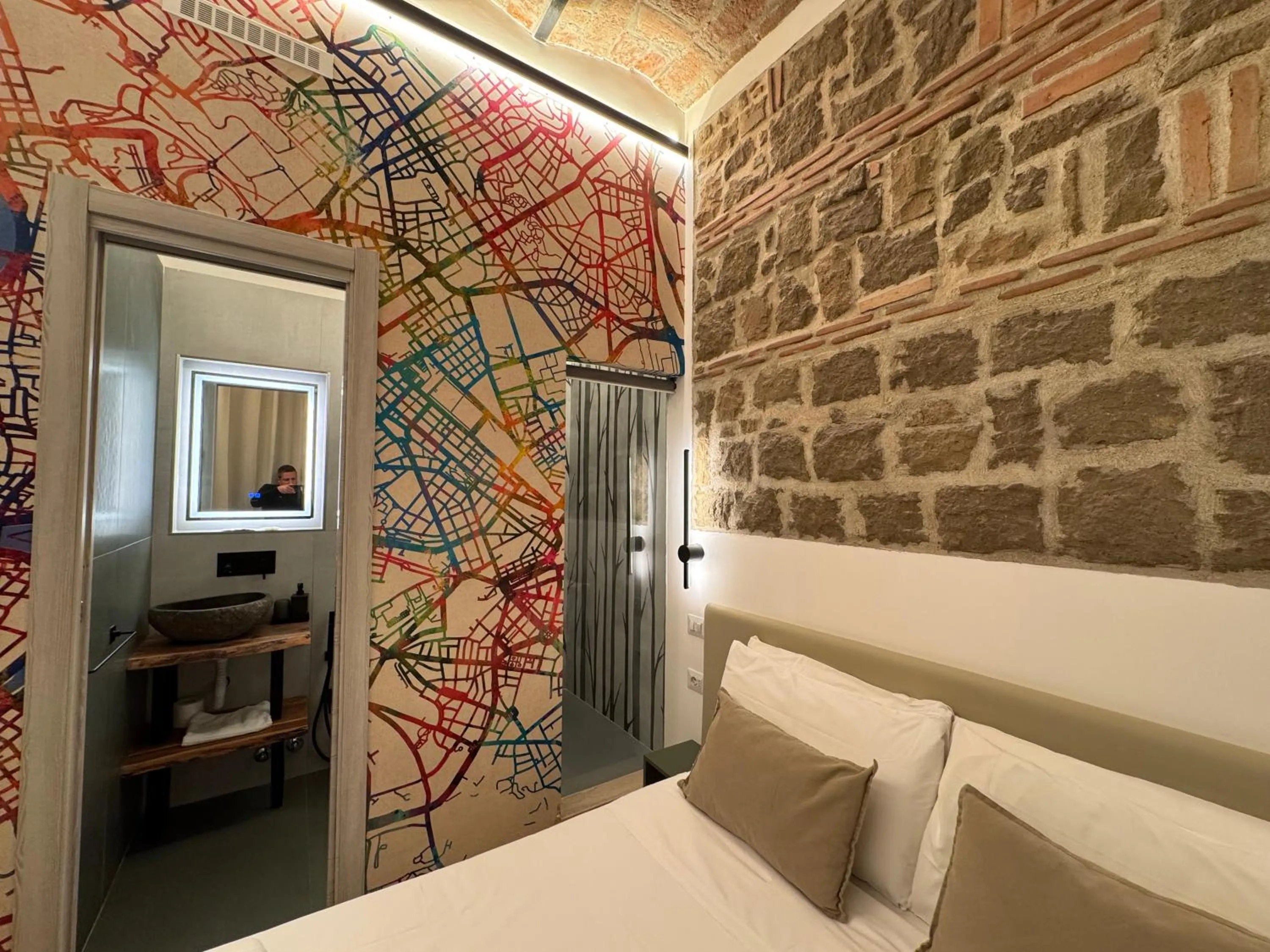 Bedroom, Bed in Hotel Felice