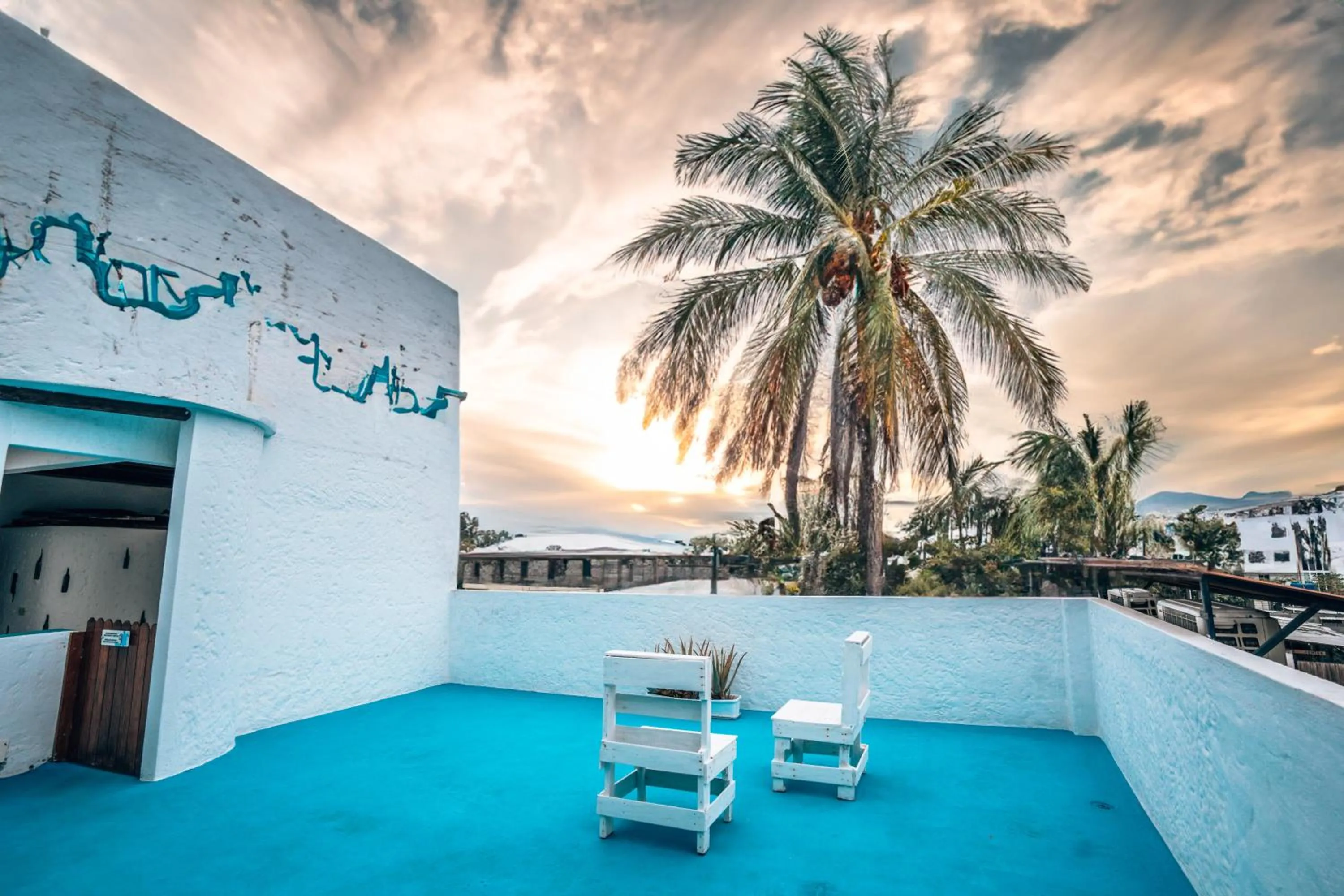Balcony/Terrace in Maidith Galapagos Inn