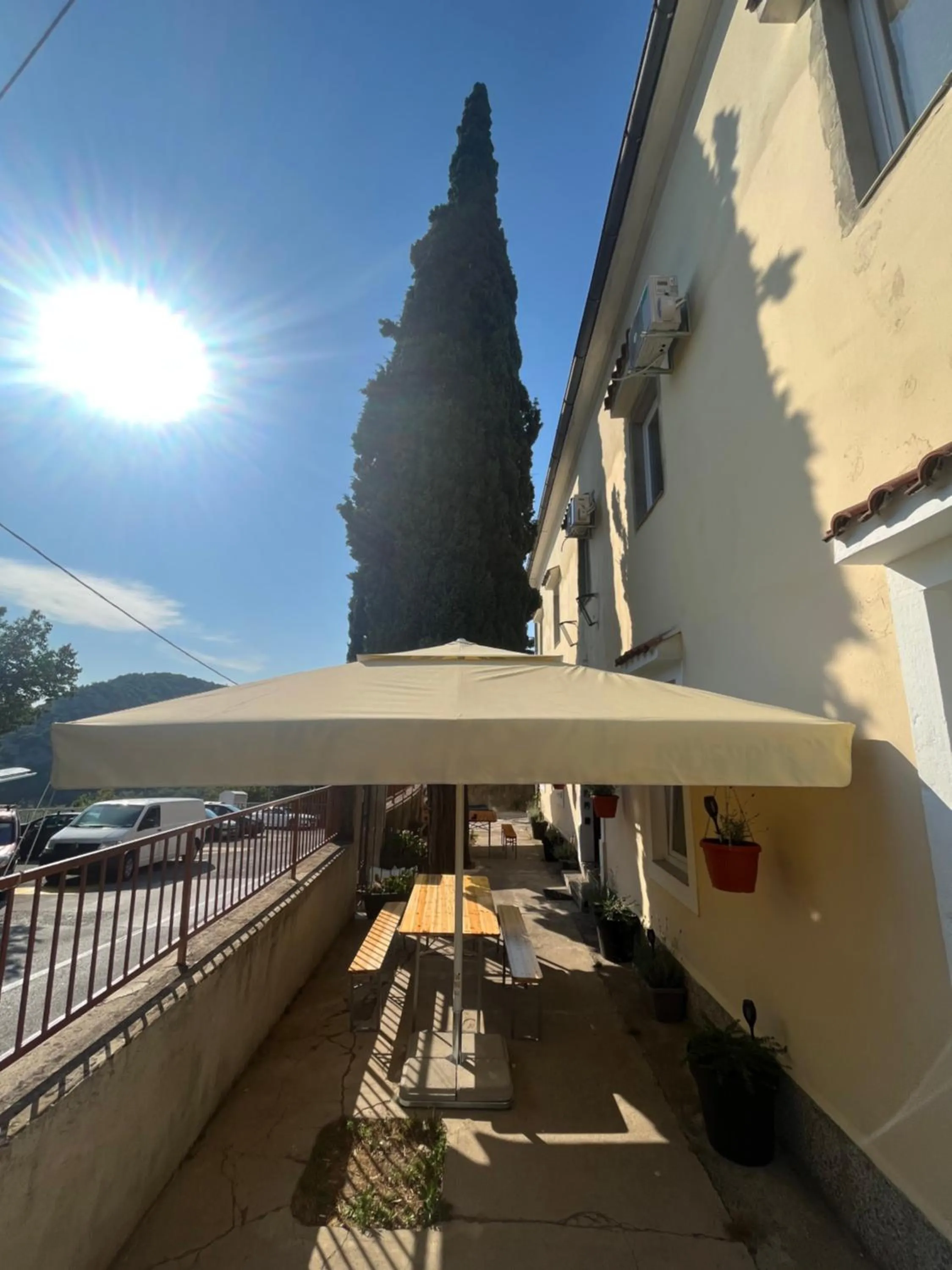 Balcony/Terrace in Hostel Old School