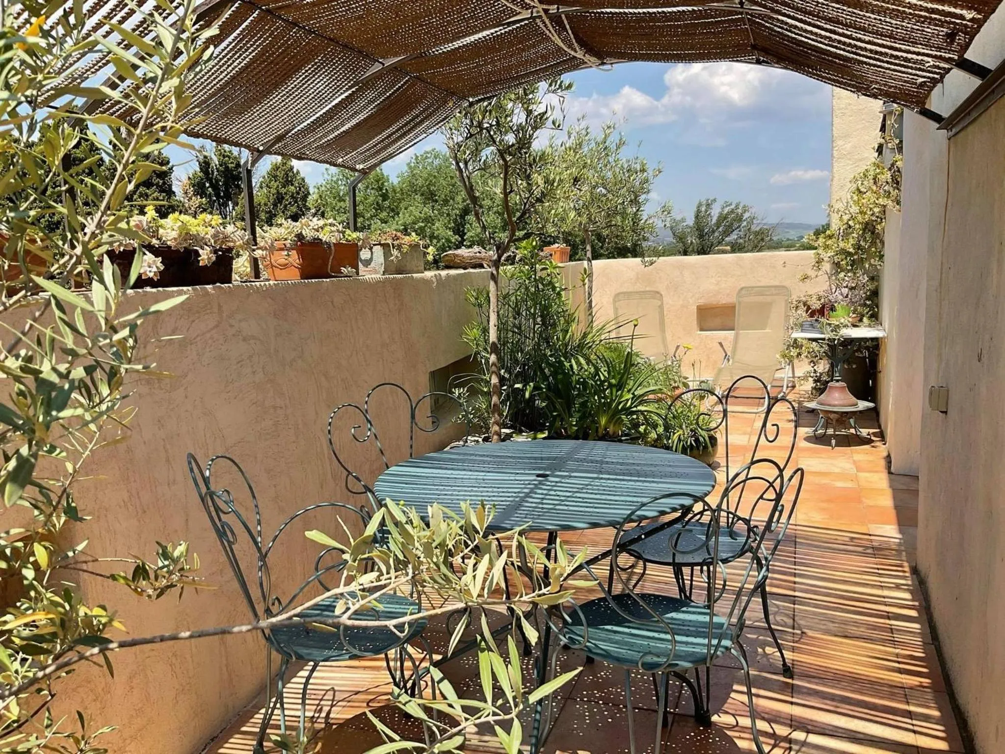 Balcony/Terrace in La Souqueto
