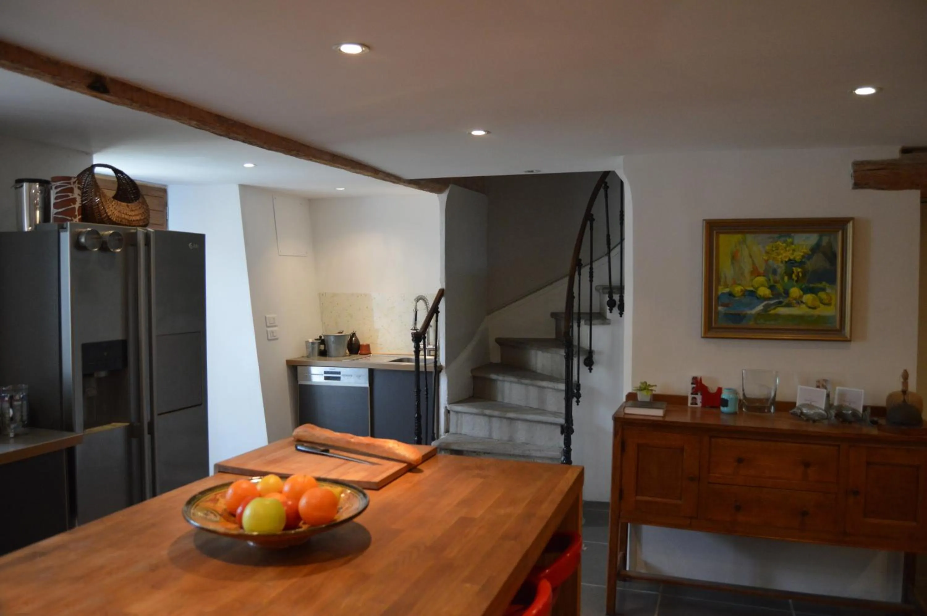 Dining area in La Souqueto