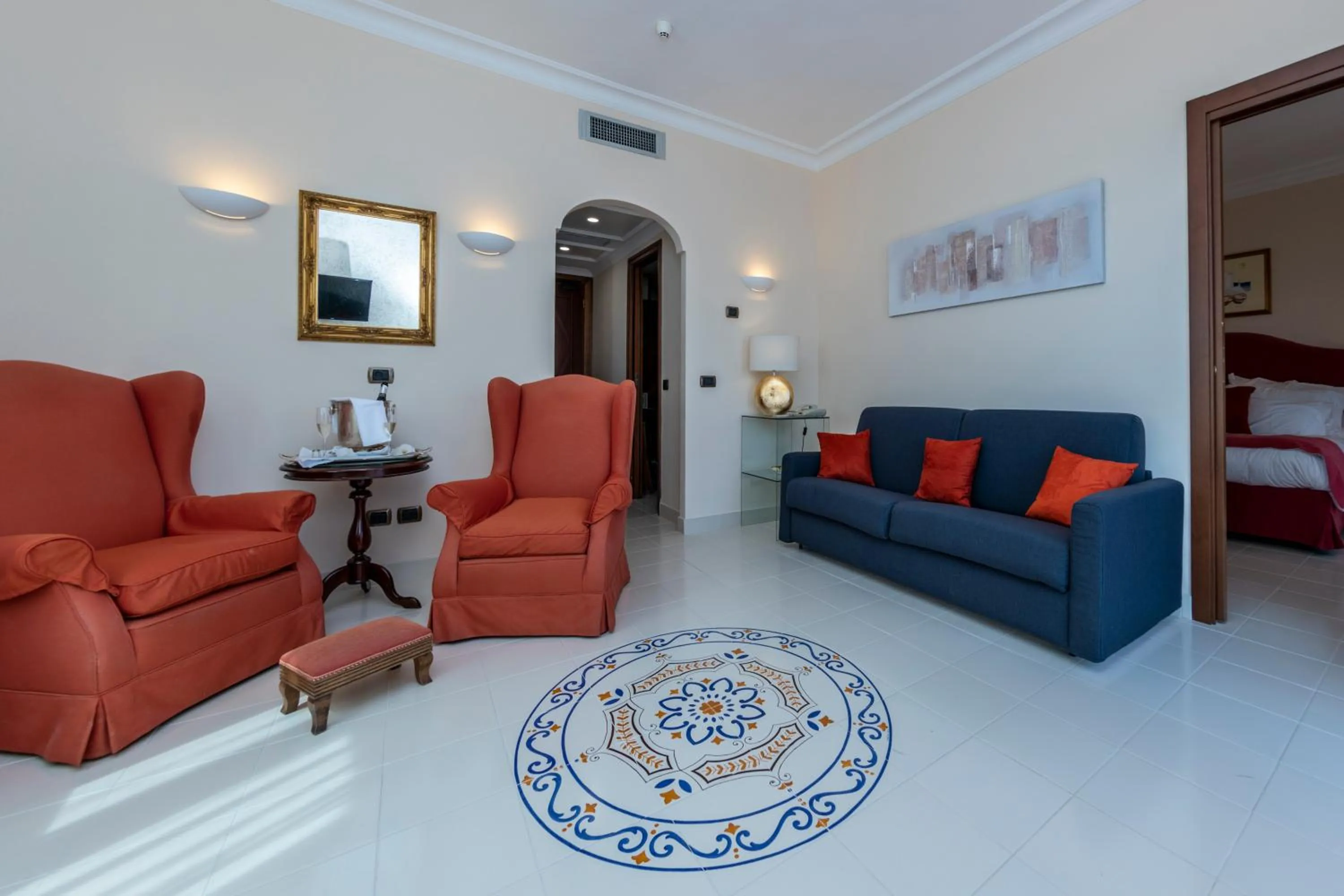 Living room in Punta Molino Beach Resort & Thermal Spa