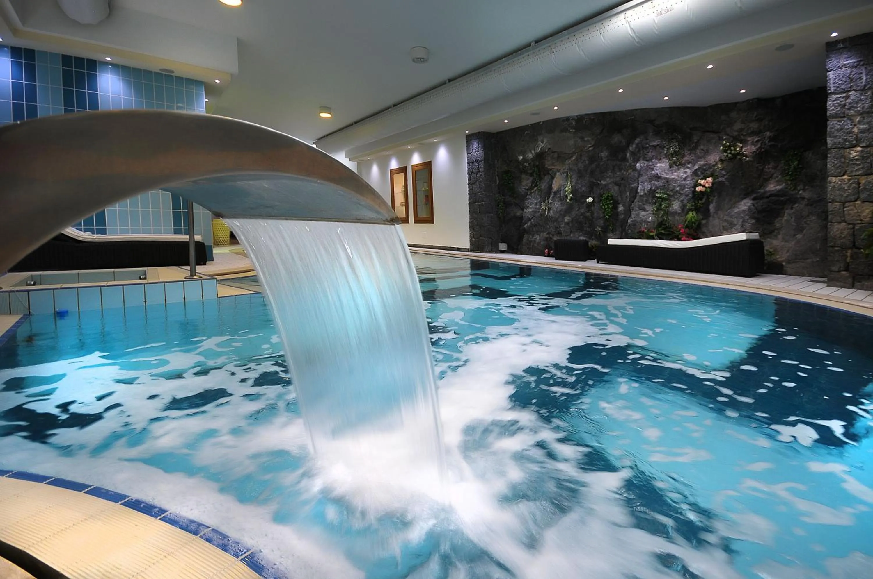 Hot Spring Bath in Punta Molino Beach Resort & Thermal Spa