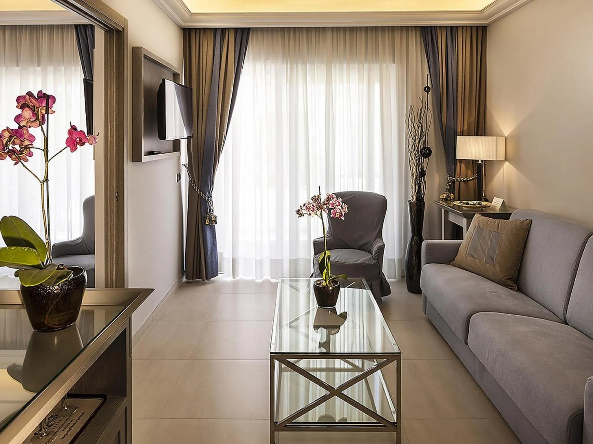 Living room in Punta Molino Beach Resort & Thermal Spa