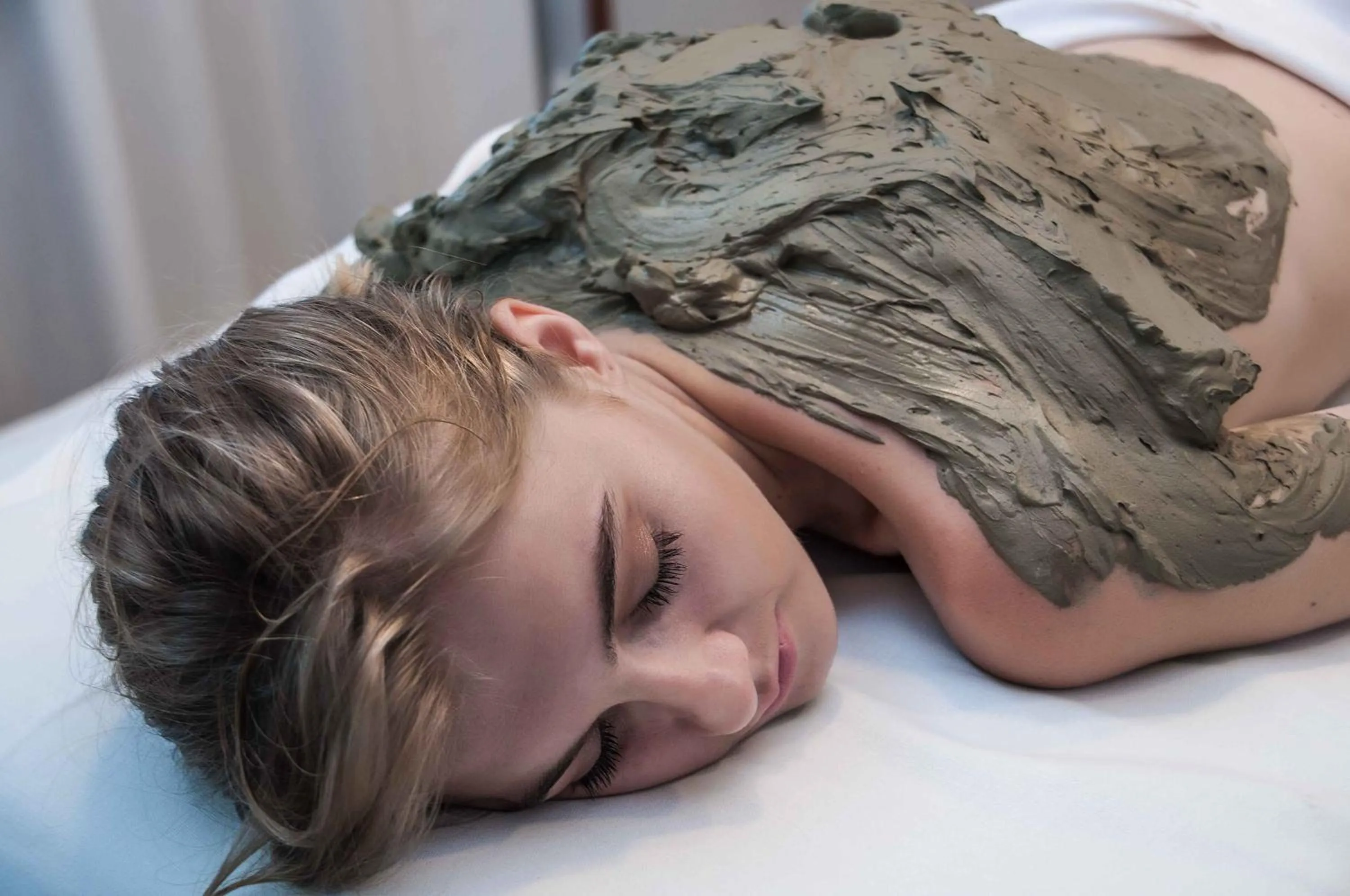 Hot Spring Bath in Punta Molino Beach Resort & Thermal Spa