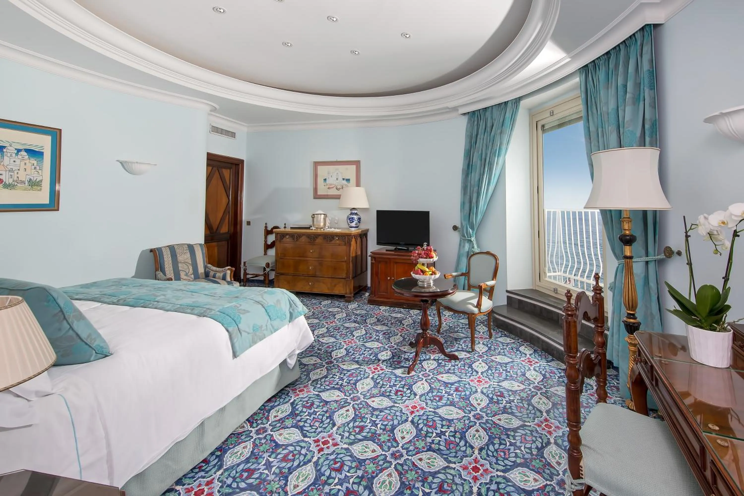 Bed in Punta Molino Beach Resort & Thermal Spa