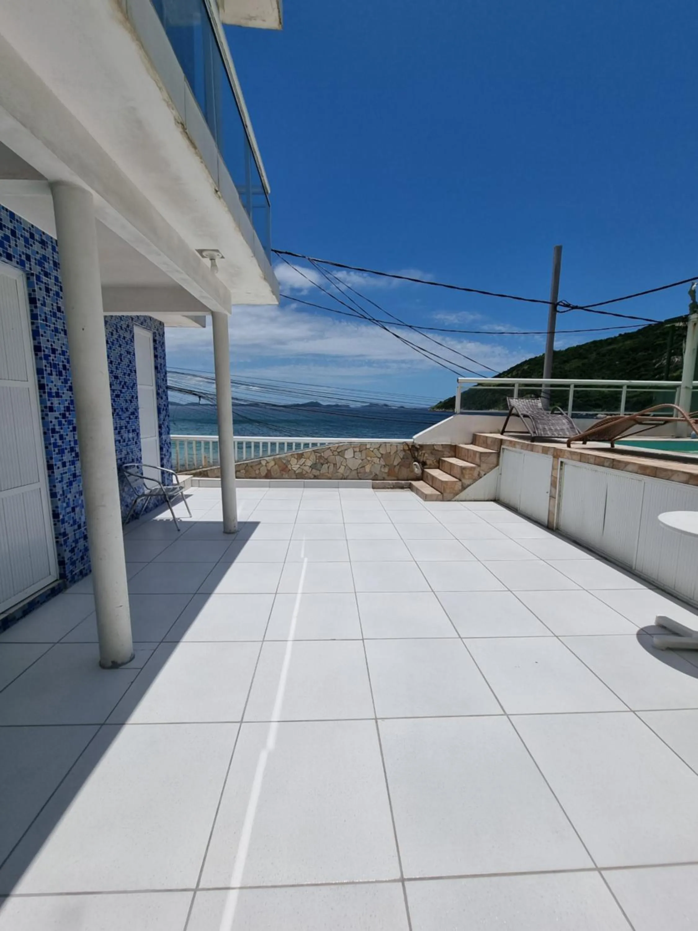 Balcony/Terrace in Pousada Seven