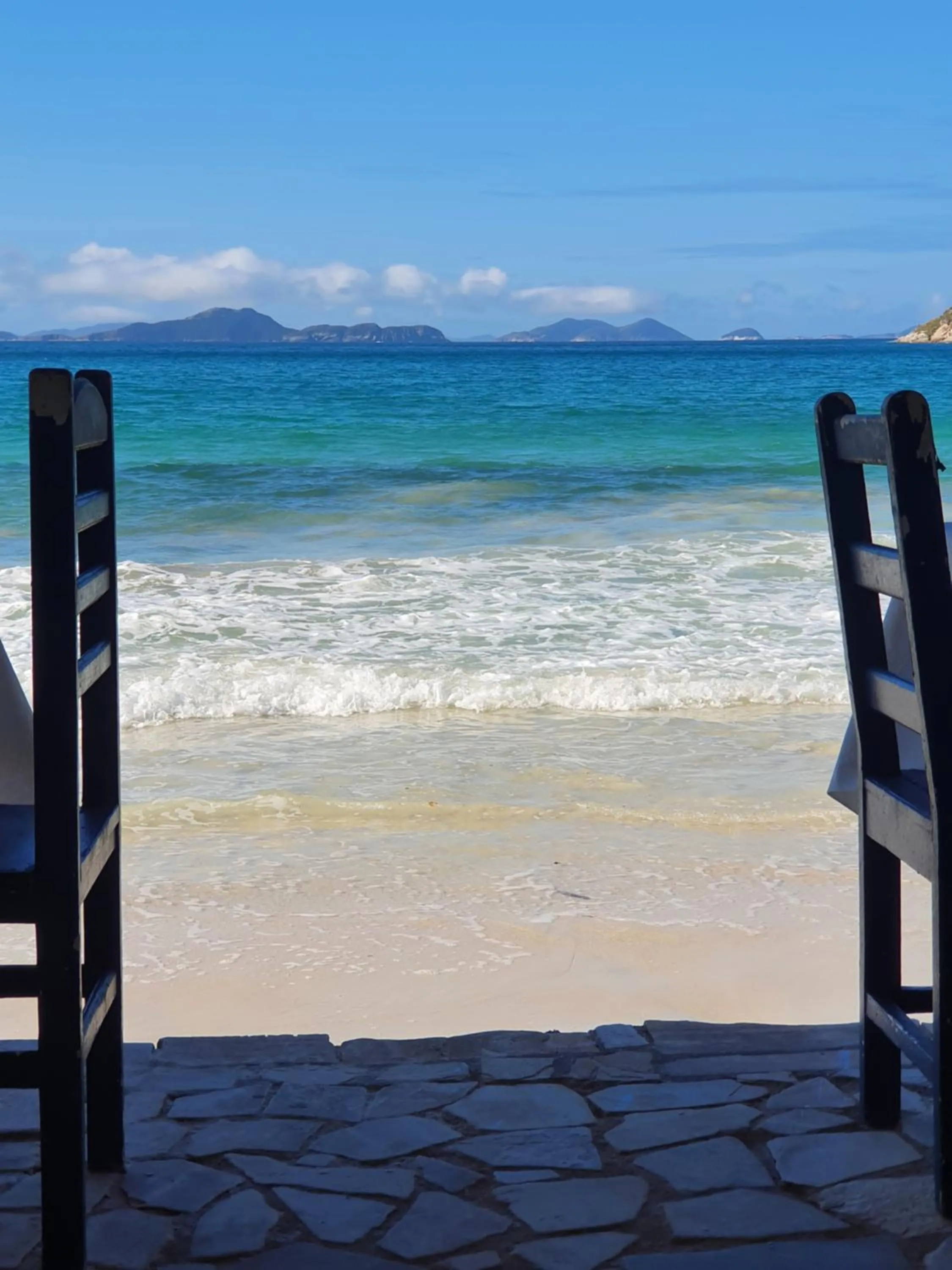 Beach in Pousada Seven