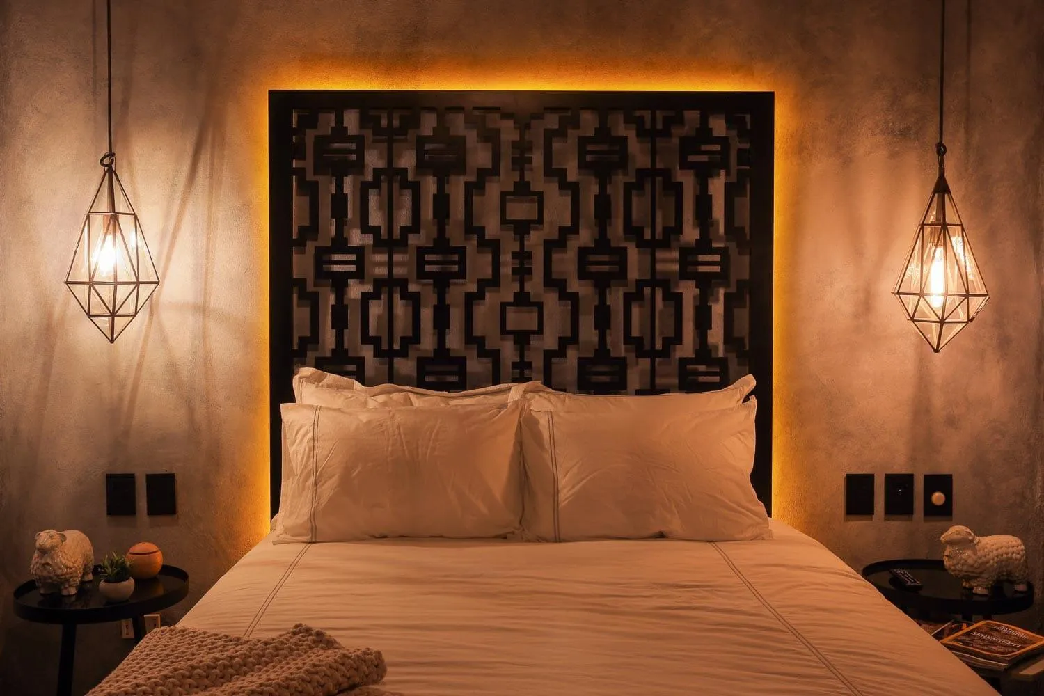 Bed in Hotel Casamada