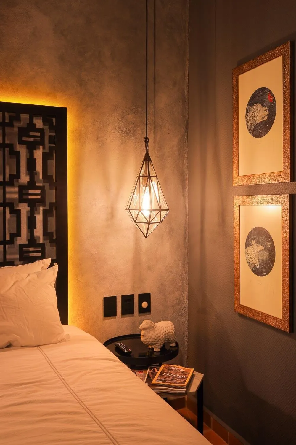 Bed in Hotel Casamada