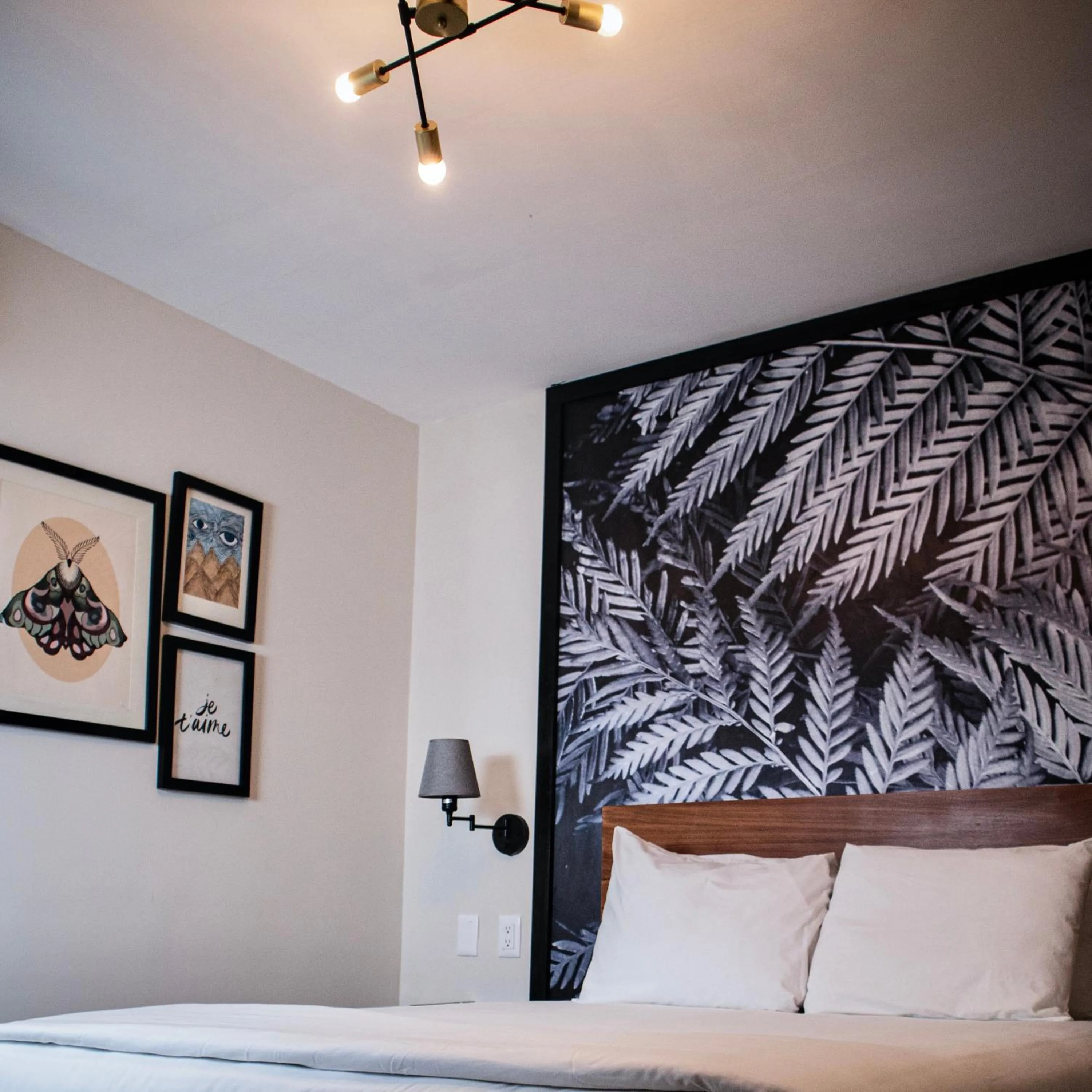 Bed in Casa Bruna Luxury Lofts