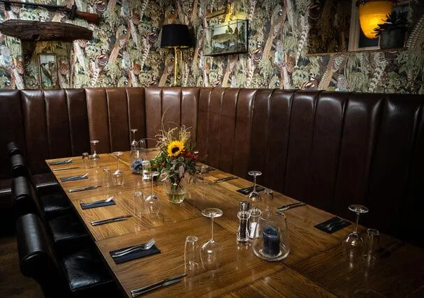 Seating area in The Dalesman Country Inn