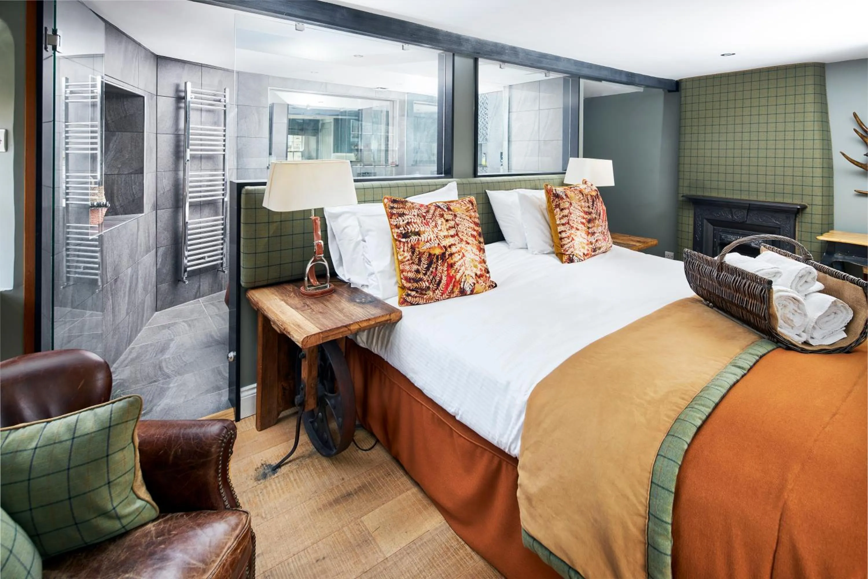 Bed in The Dalesman Country Inn