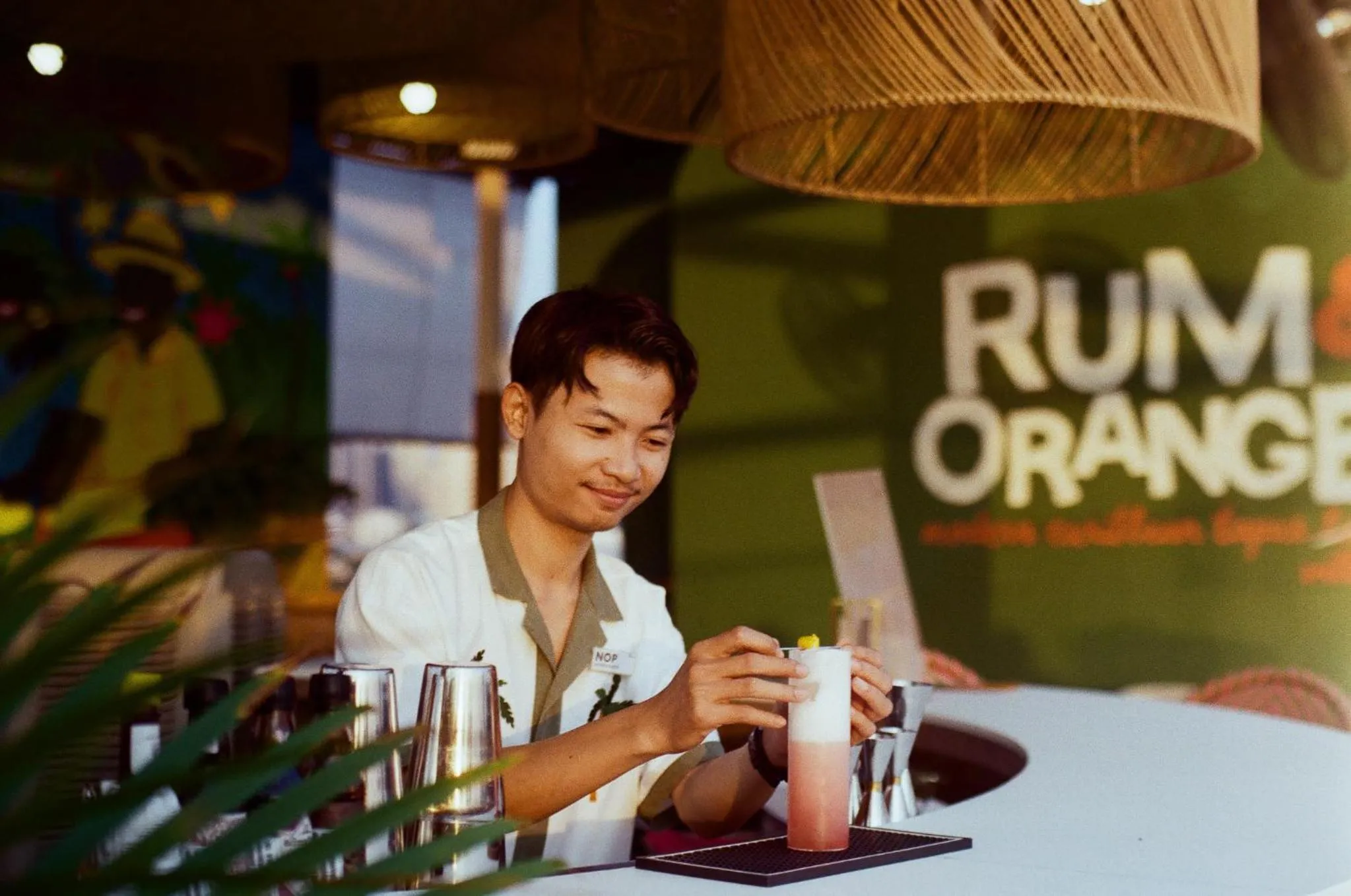 Lounge or bar in The Fig Lobby Bangkok