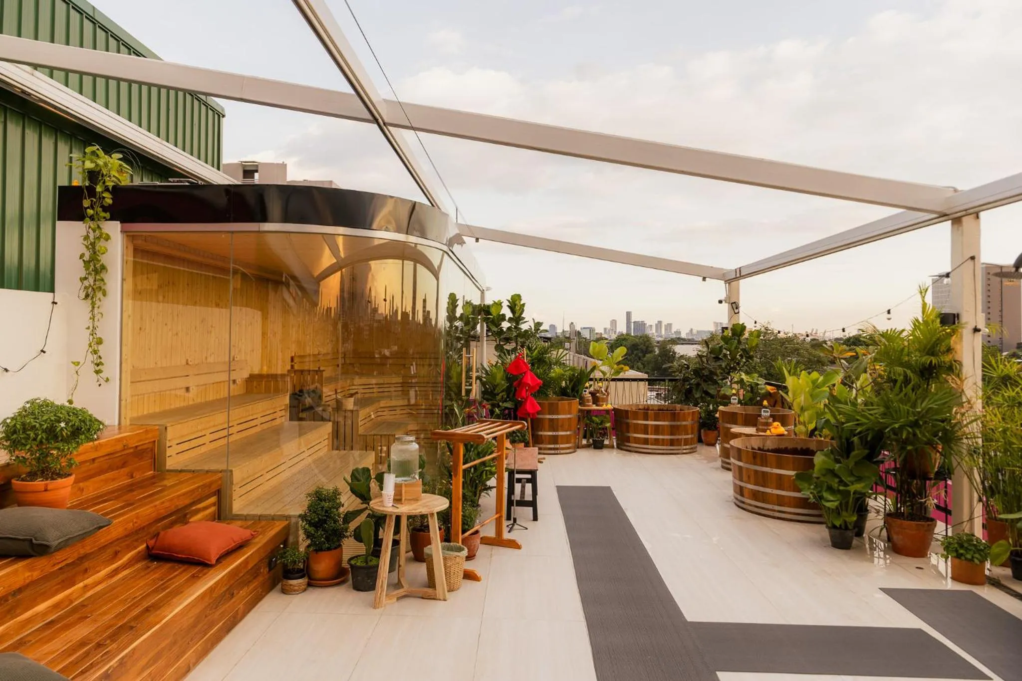Sauna in The Fig Lobby Bangkok
