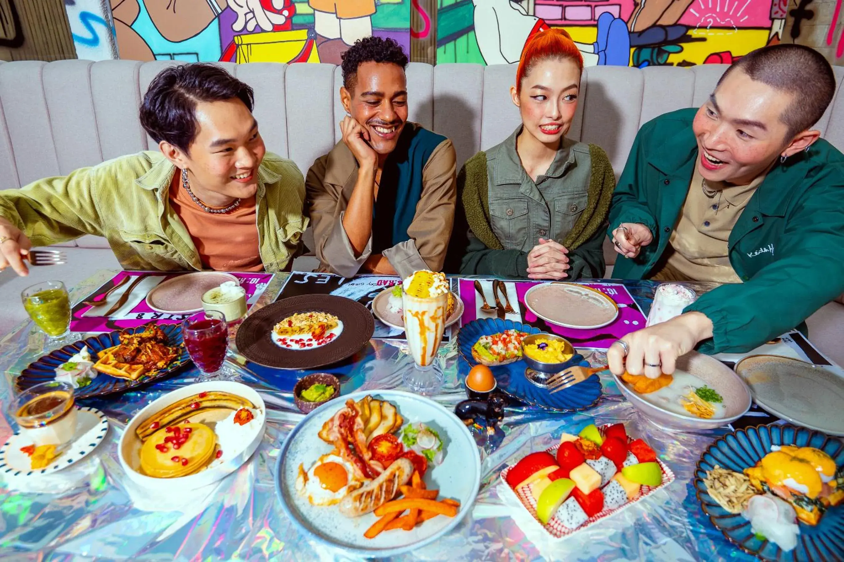 Breakfast in The Fig Lobby Bangkok Breakfast in The Fig Lobby Bangkok