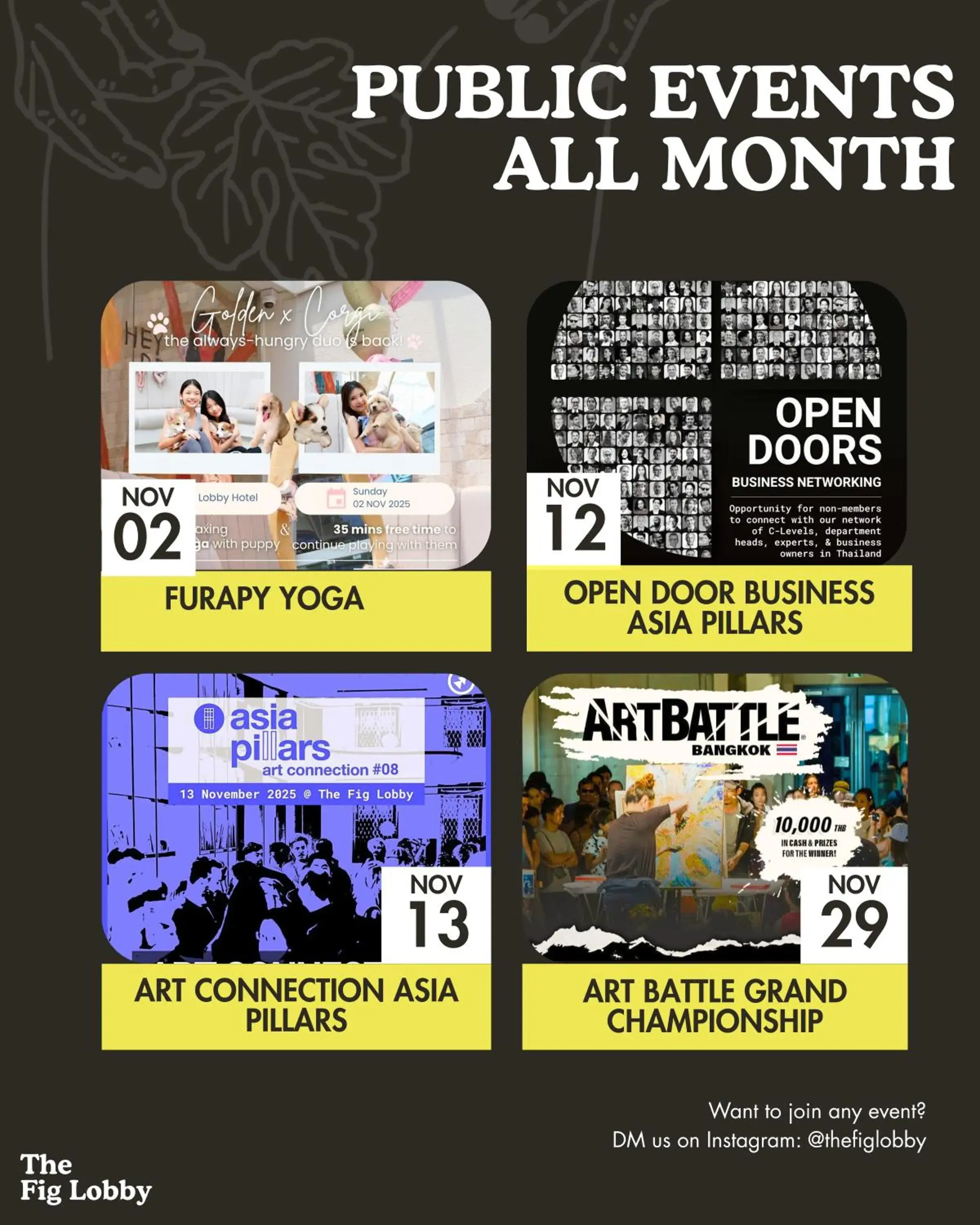 Property building in The Fig Lobby Bangkok Property building in The Fig Lobby Bangkok