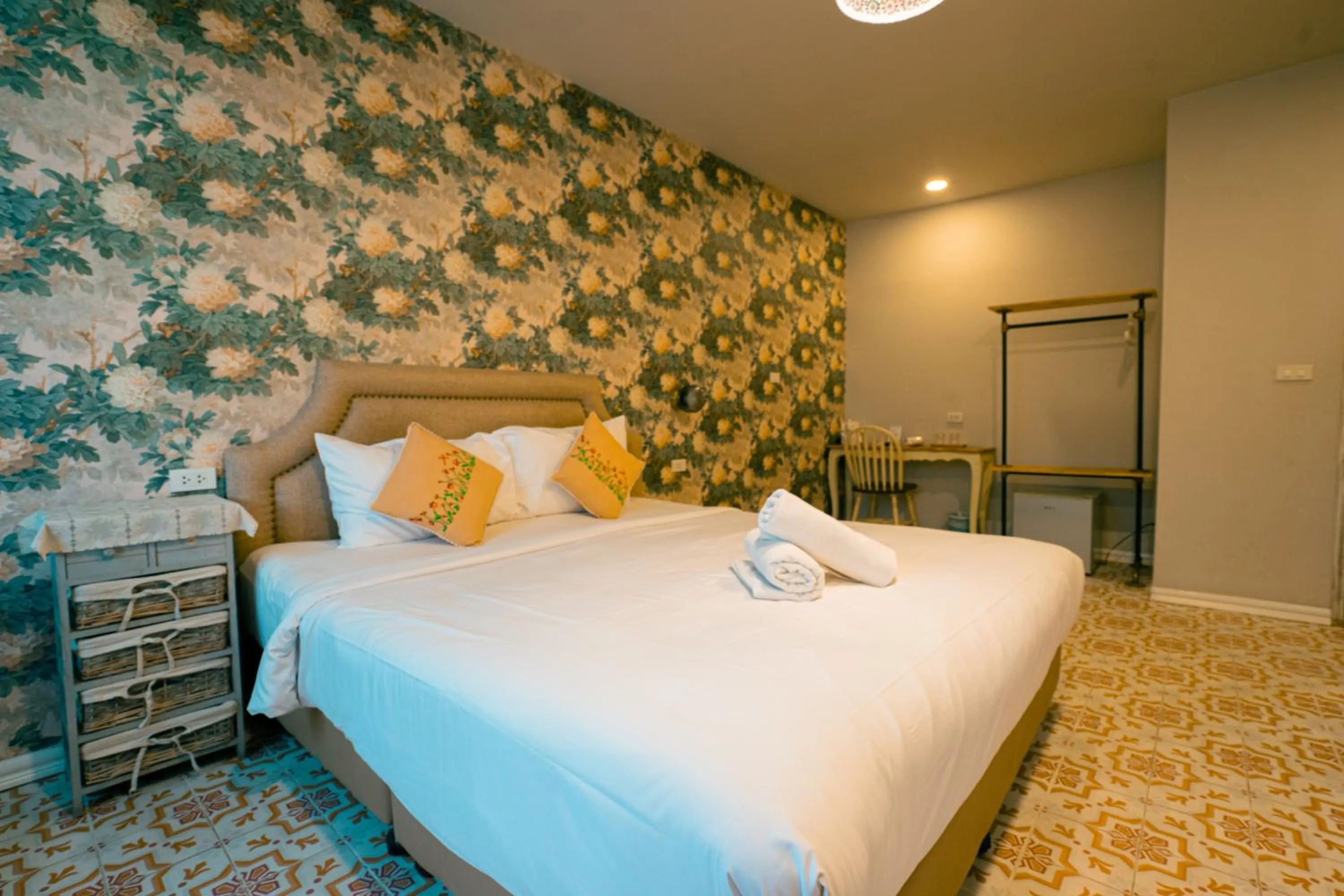 Bed in Si Phum Heritage Boutique, Chiang Mai