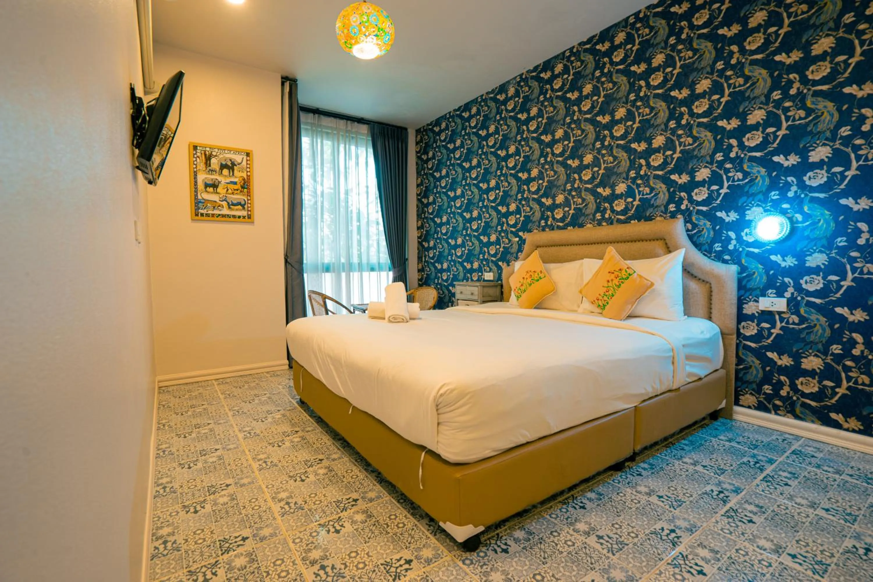 Bed in Si Phum Heritage Boutique, Chiang Mai