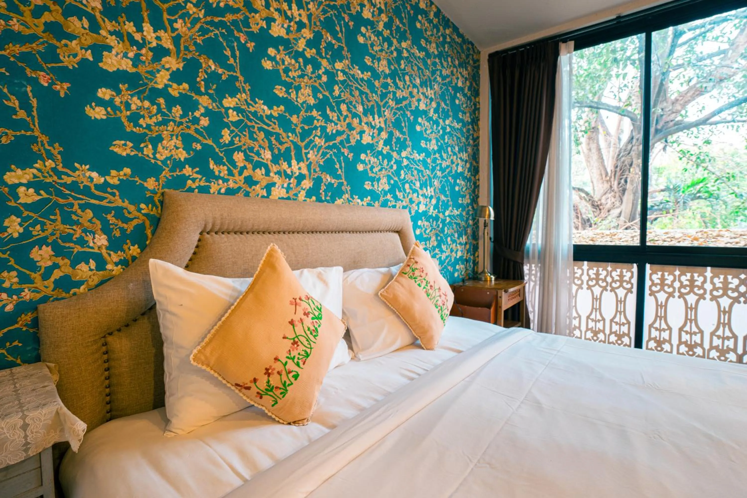 Bed in Si Phum Heritage Boutique, Chiang Mai