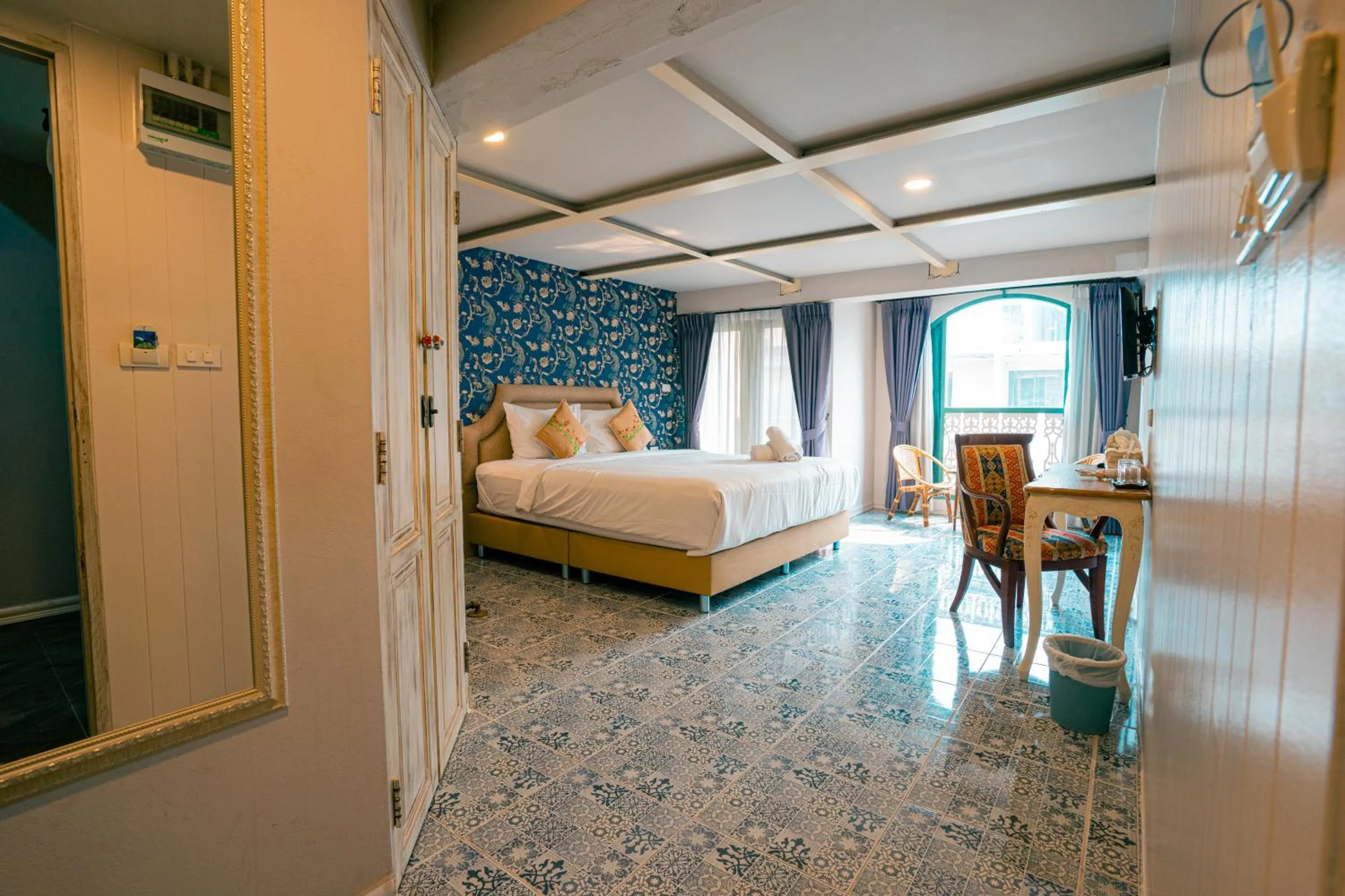 Bed in Si Phum Heritage Boutique, Chiang Mai