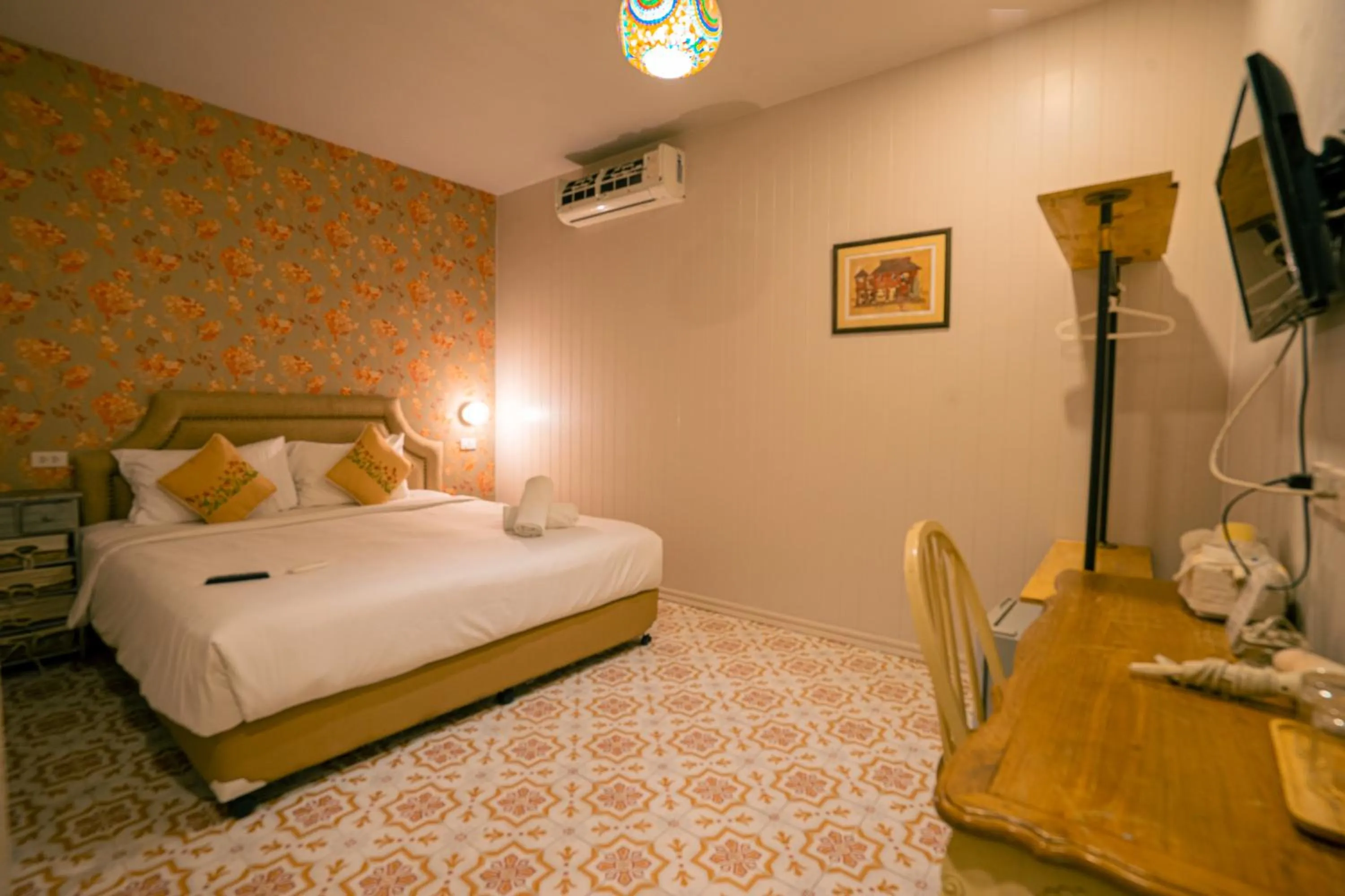 Bedroom, Bed in Si Phum Heritage Boutique, Chiang Mai