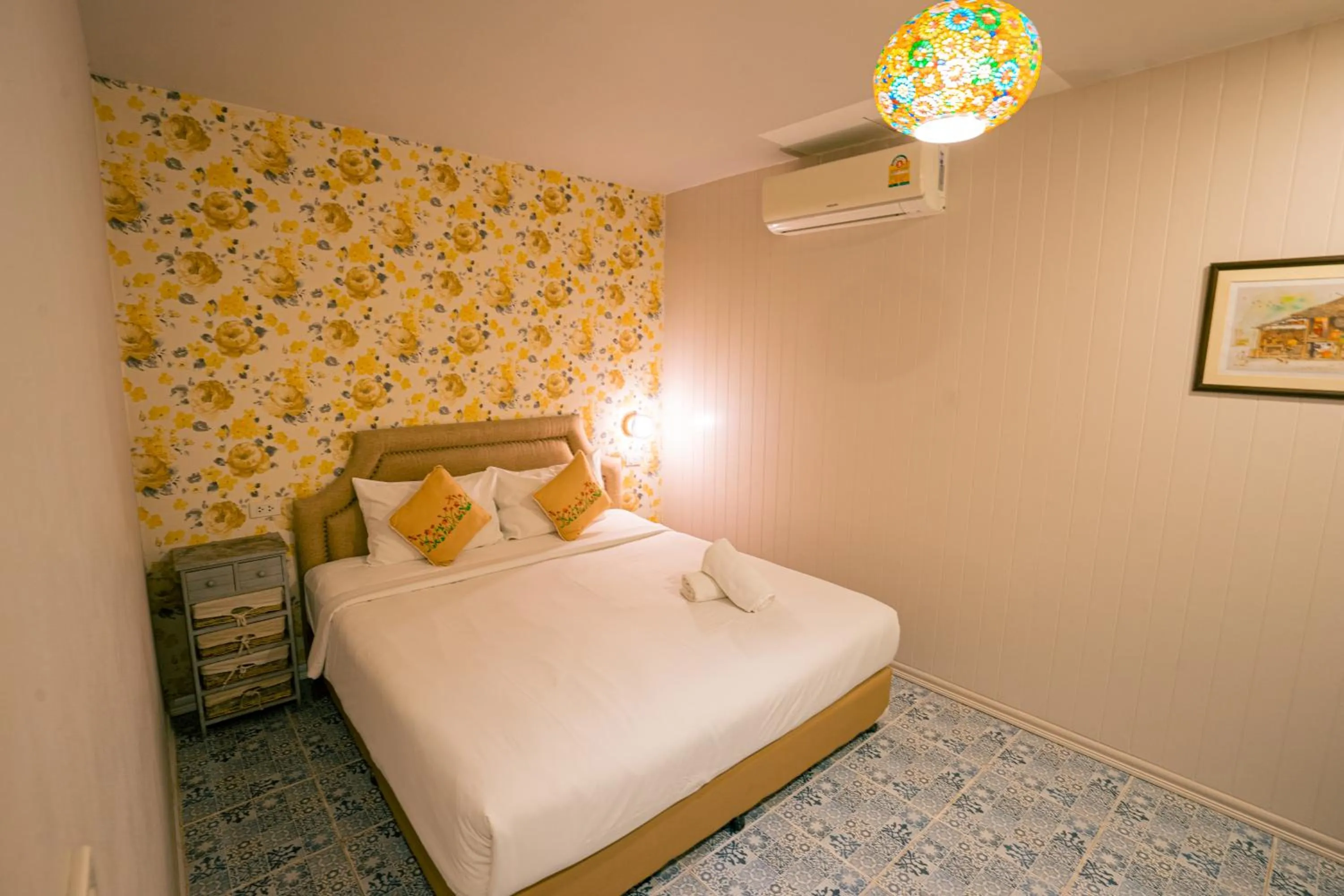 Bed in Si Phum Heritage Boutique, Chiang Mai