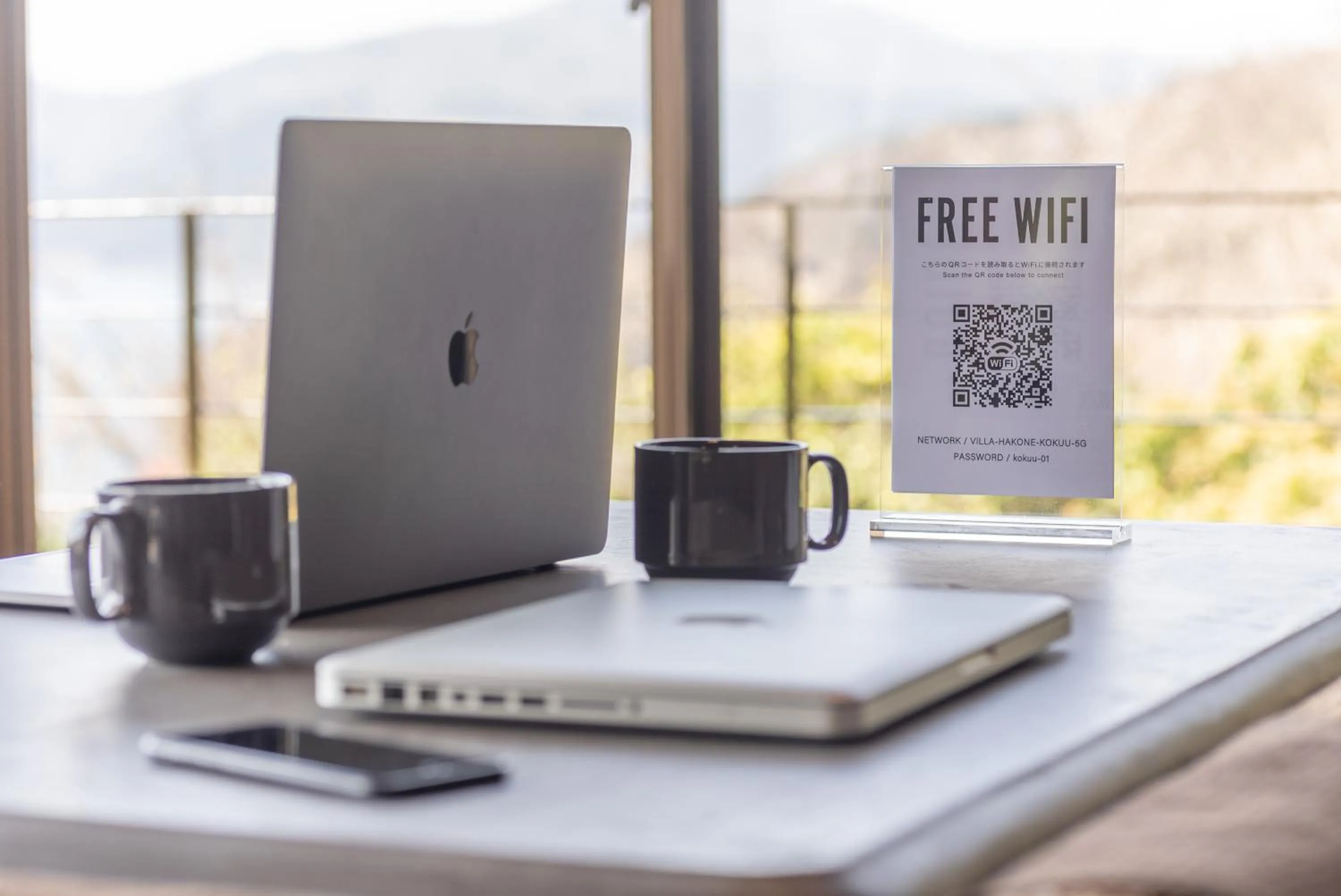Living room in VILLA HAKONE湖空